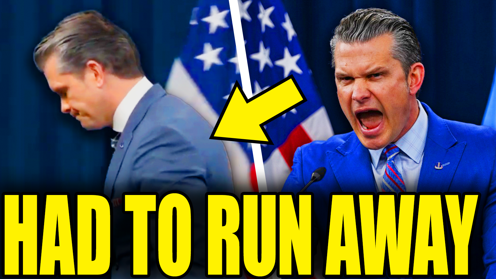 Hegseth Collapse Stuns Press Silent … Then He Runs Away episode artwork