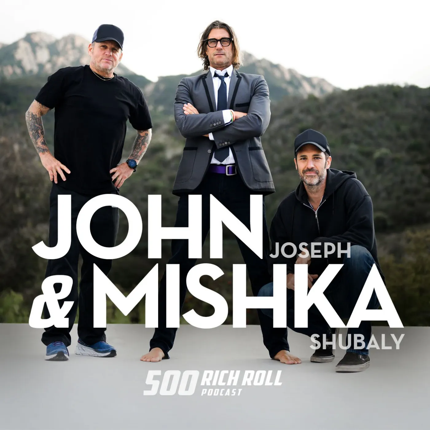 Cover art for the episode "John Joseph & Mishka Shubaly Are My Reservoir Dogs" from The Rich Roll Podcast