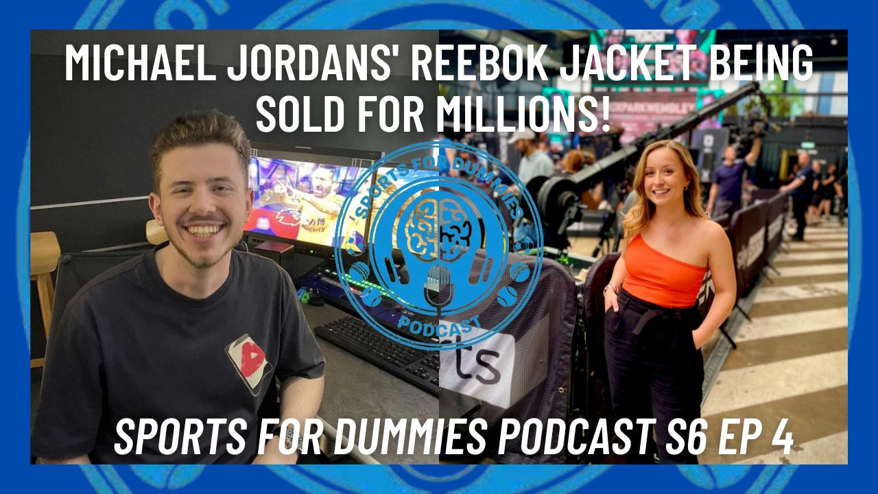 MICHAEL JORDANS' REEBOK JACKET BEING SOLD FOR MILLIONS!