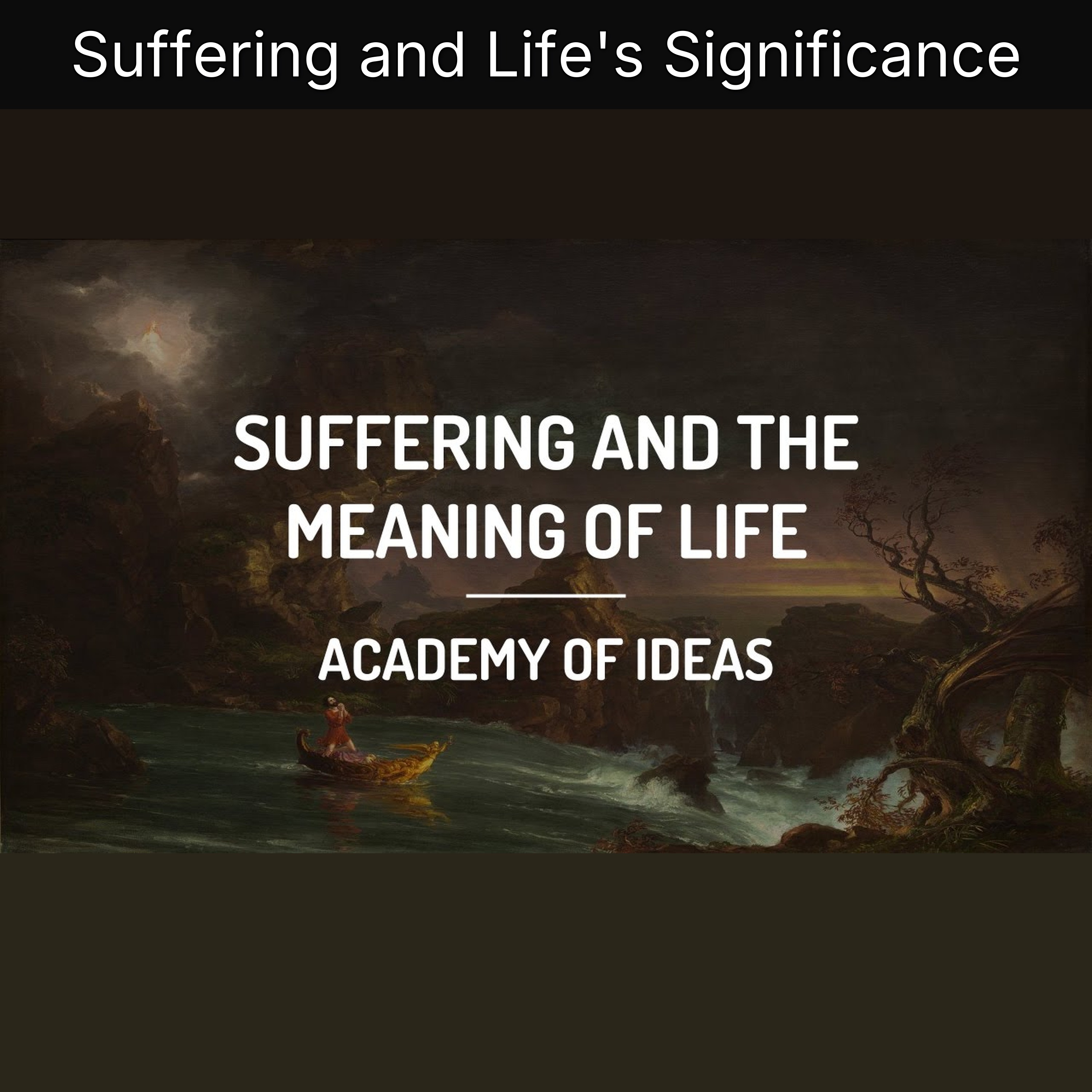 Suffering and Life's Significance episode artwork