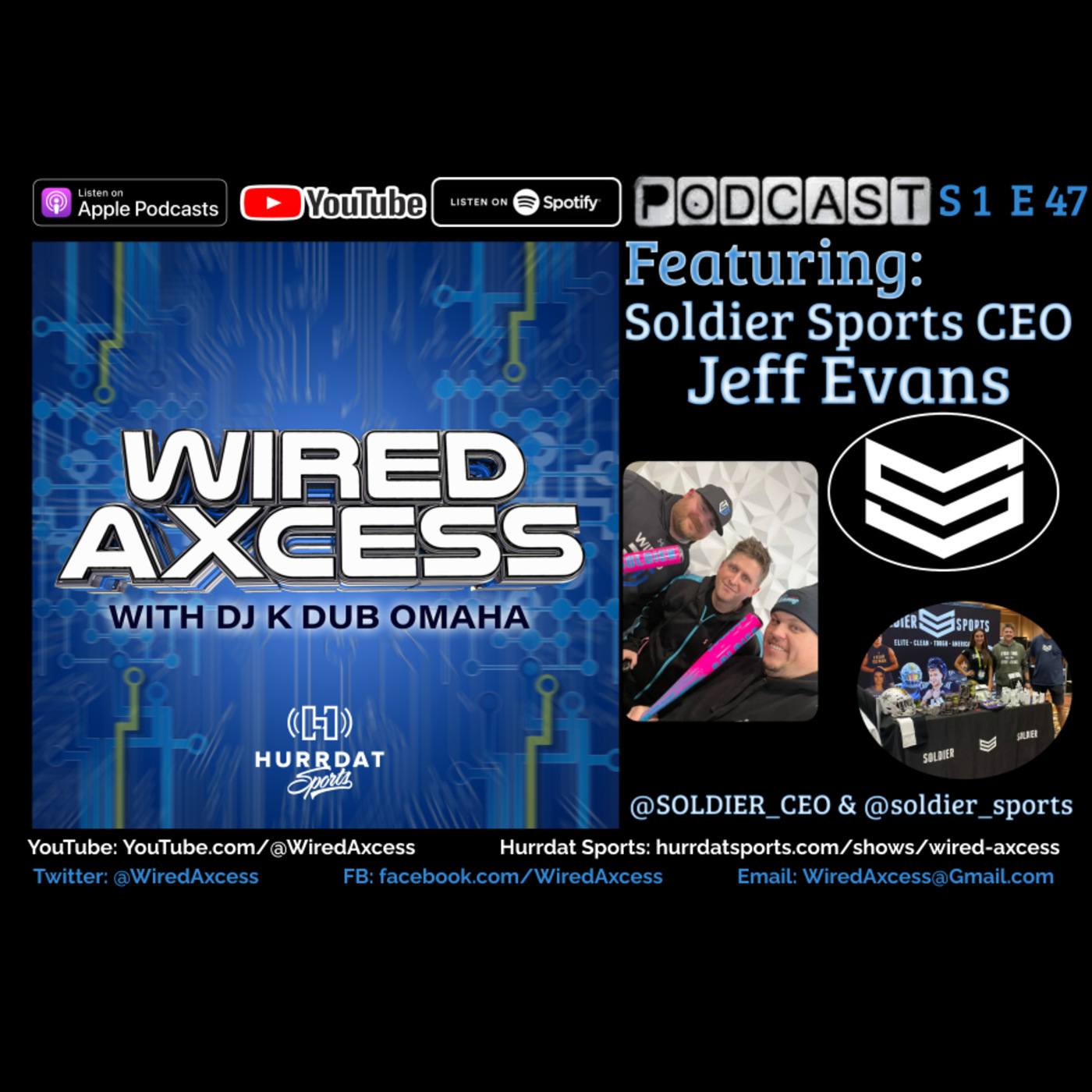 S 1 E 47 - Soldier Sports CEO Jeff Evans - Elite Clean Tough American Badass episode artwork