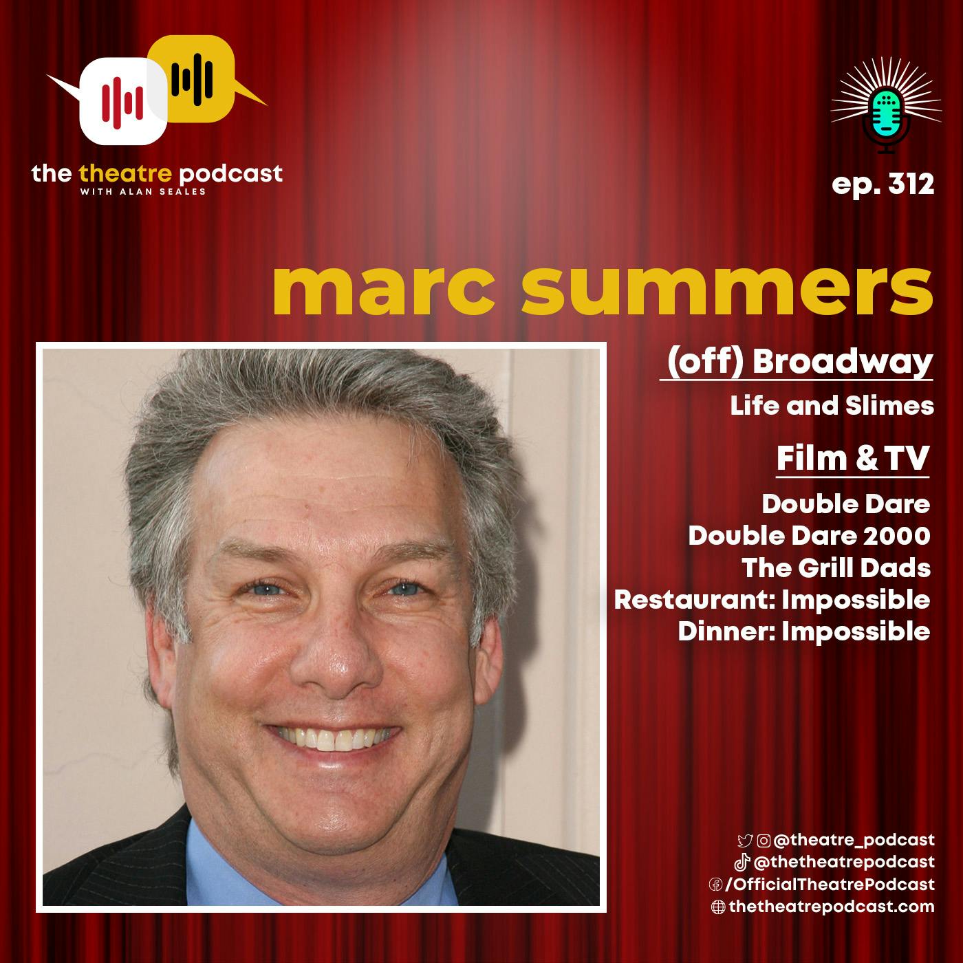 Ep312 - Marc Summers: Telling His Life and Slimes