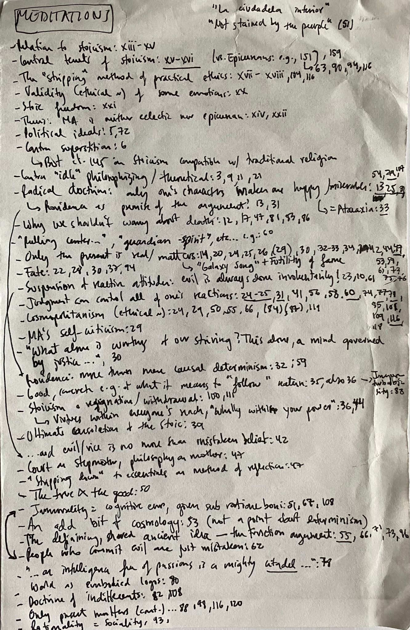 62. Las «Meditaciones» de Marco Aurelio