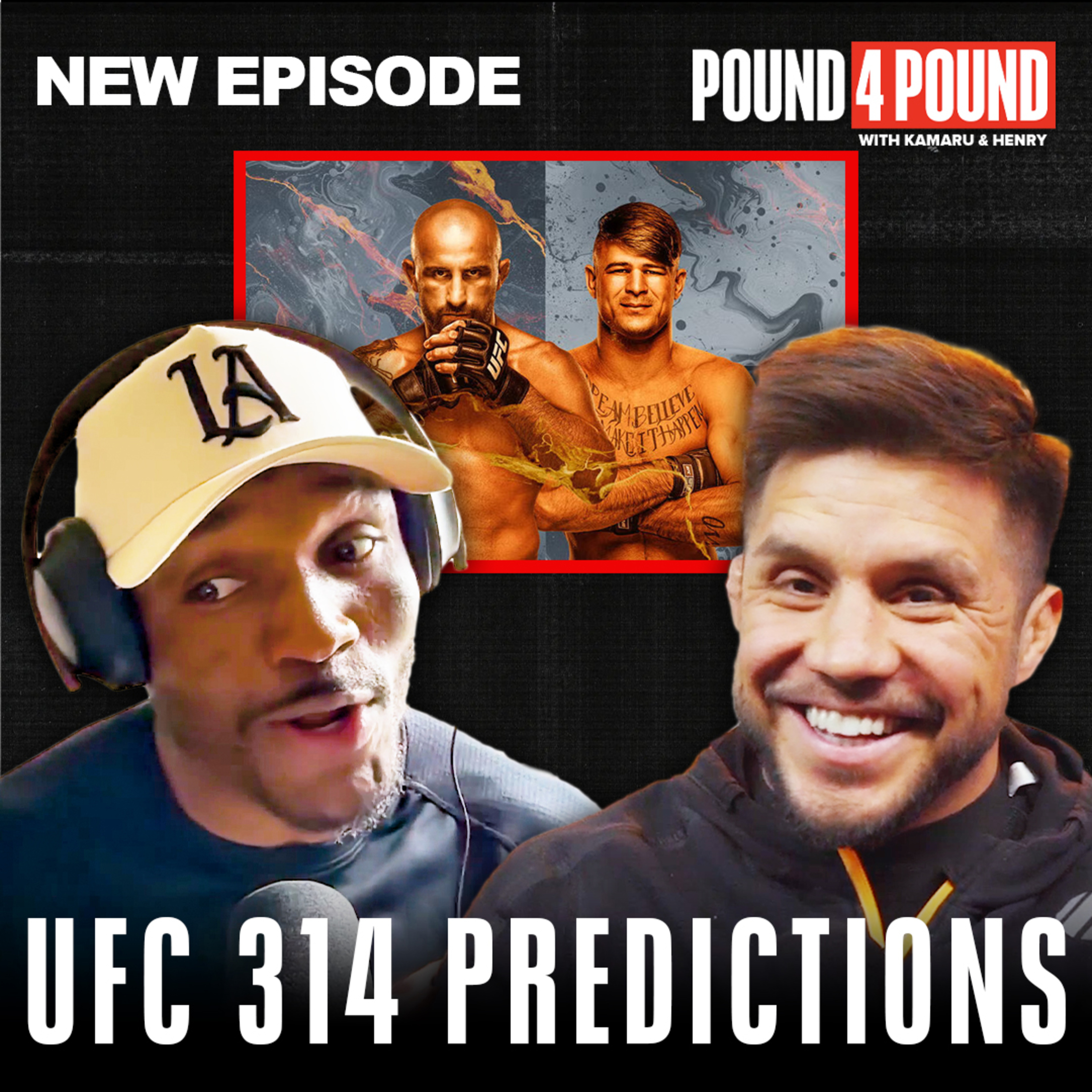 UFC 314 Preview: Kamaru Usman & Henry Cejudo Break Down the STACKED Miami Card, Volkanovski vs. Lopes, Chandler vs. Paddy || Pound 4 Pound Podcast episode artwork