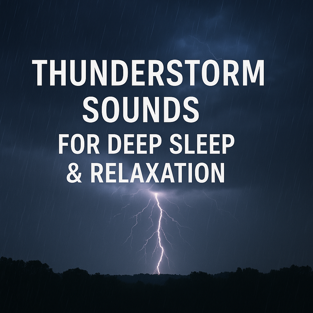 Thunderstorm Sounds for Stress Relief, Focus & Calm