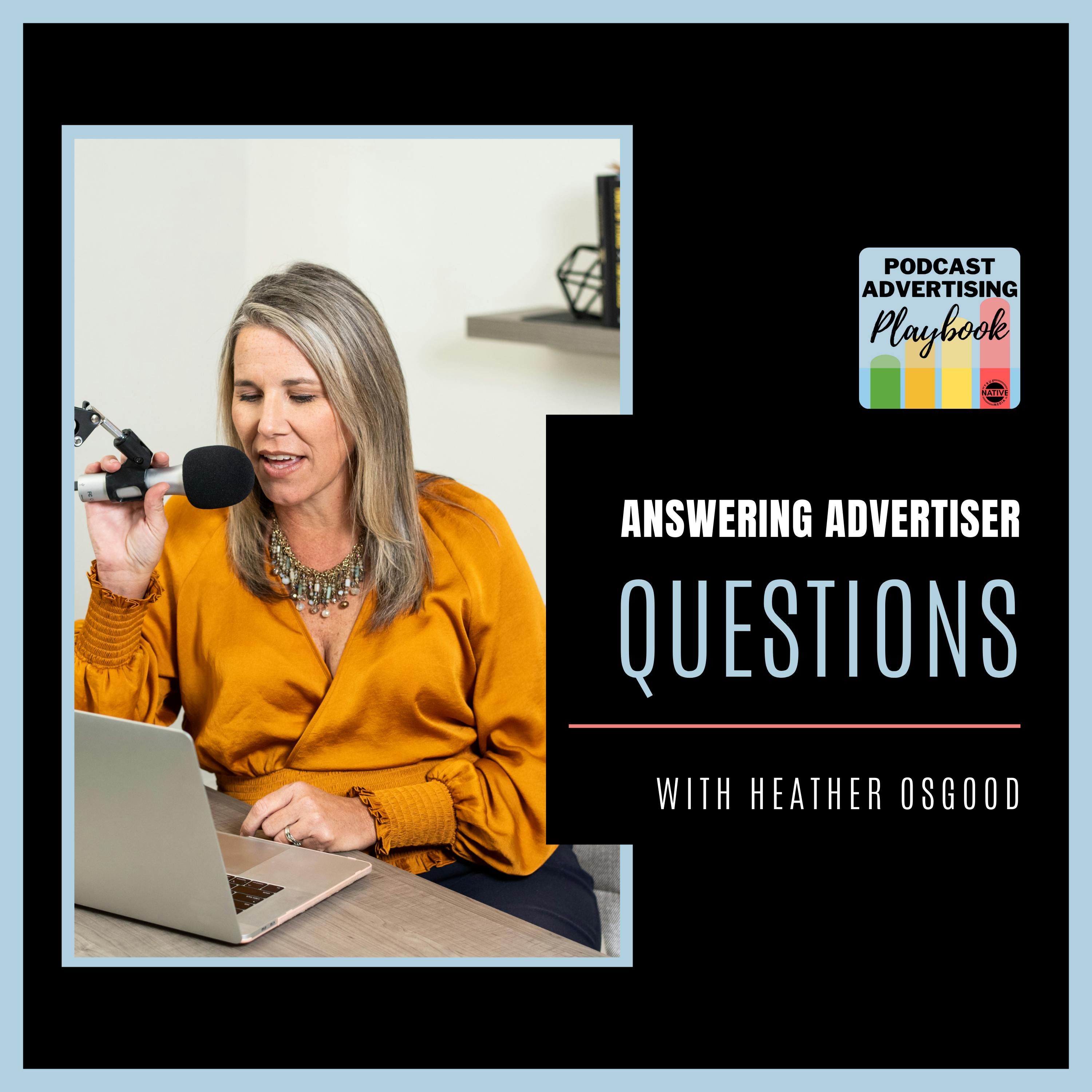 Answering Marketers Questions About Podcast Advertising Image