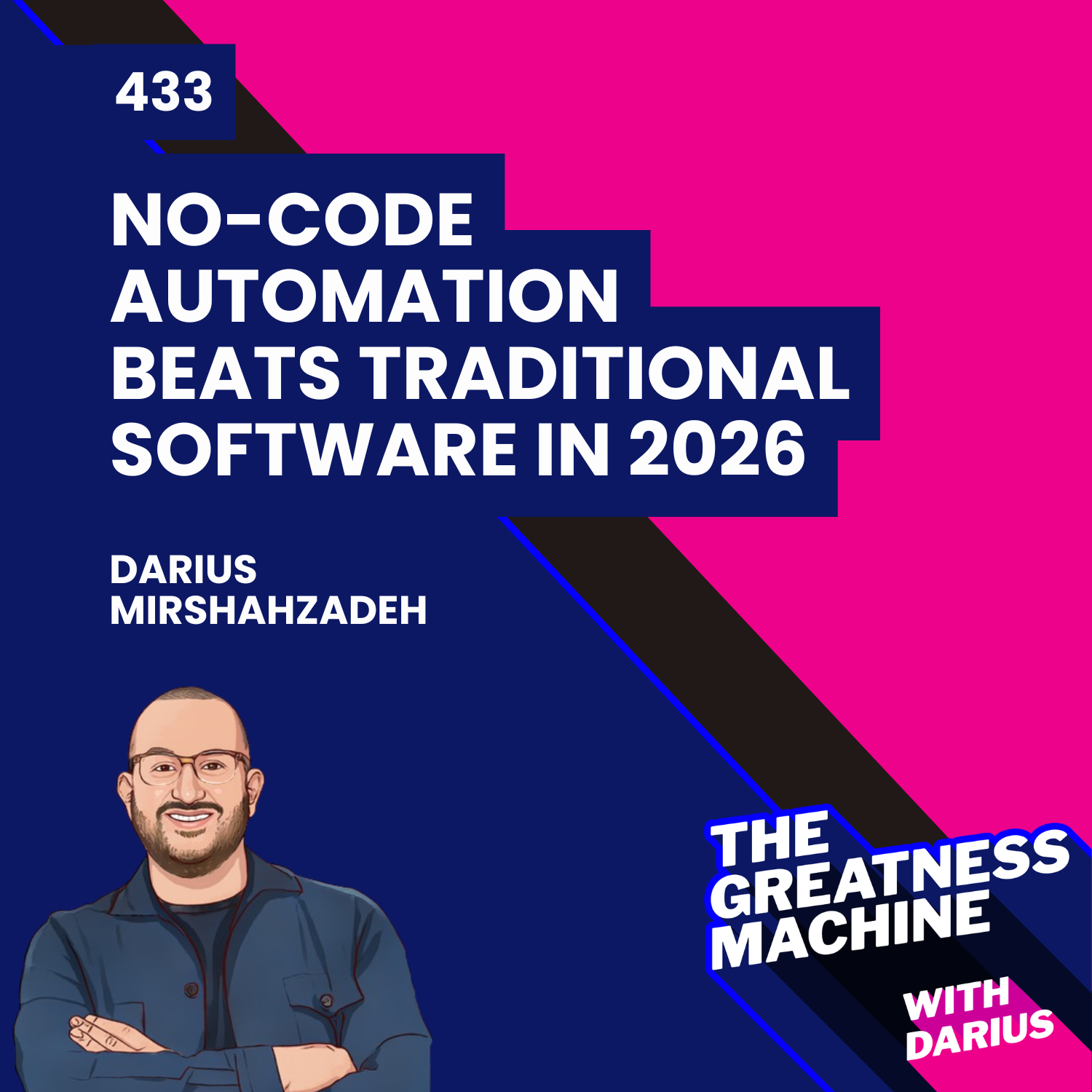 433 | Why No-Code Automation Beats Traditional Software in 2026 episode artwork