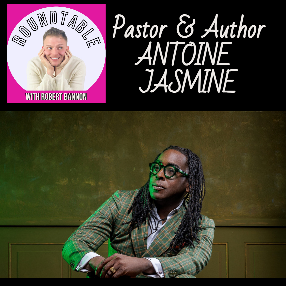 Author/Pastor Antoine Jasmine Talks His New Book "Beauty For The Ashes"