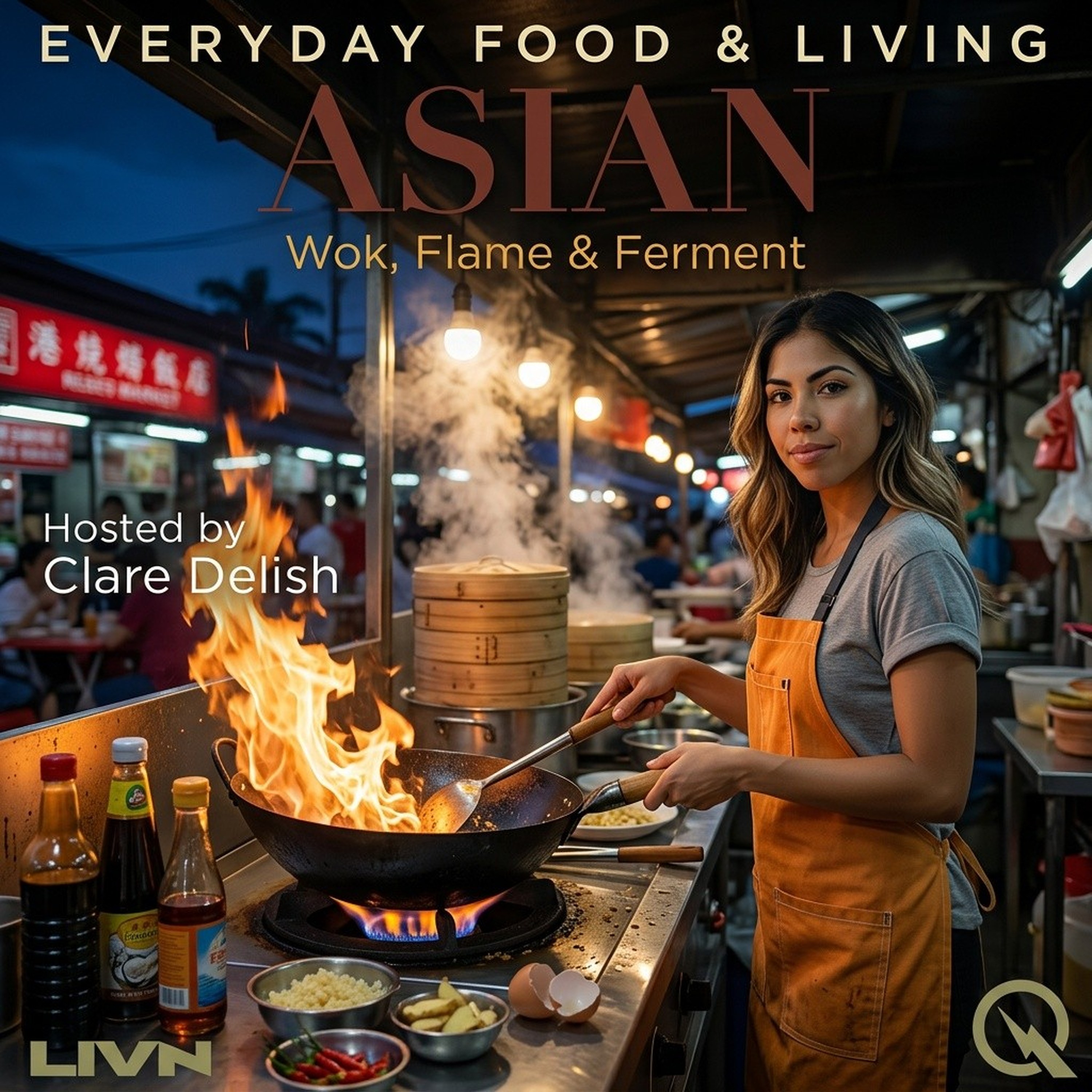 Asian podcast artwork