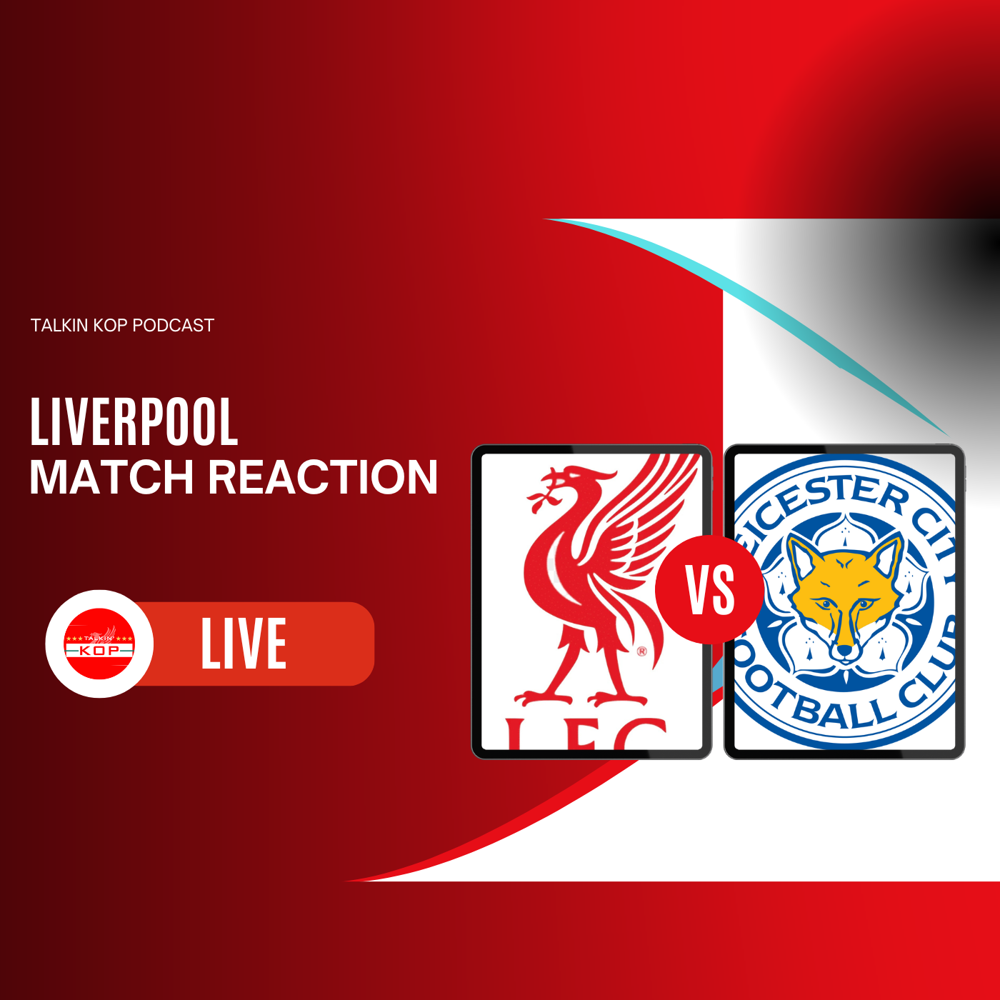 Liverpool 3 Leicester 1 | Live Match Reaction episode artwork