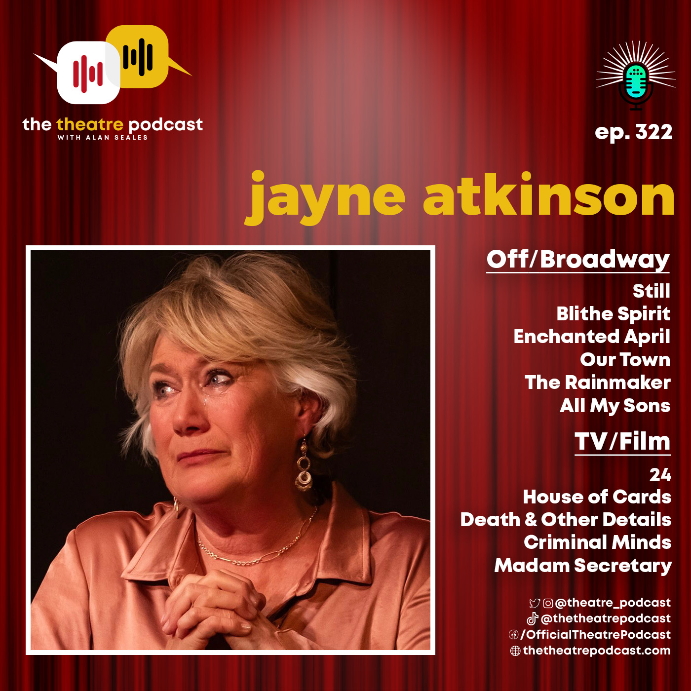 Jayne Atkinson: STILL Craving Human Connection