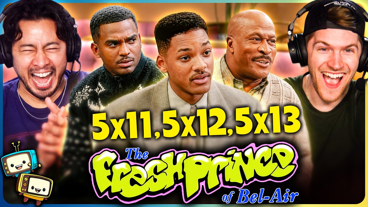 THE FRESH PRINCE OF BEL-AIR (1994) 5x11, 5x12, & 5x13 Reaction! | Will Smith w/ Jaby Koay episode artwork