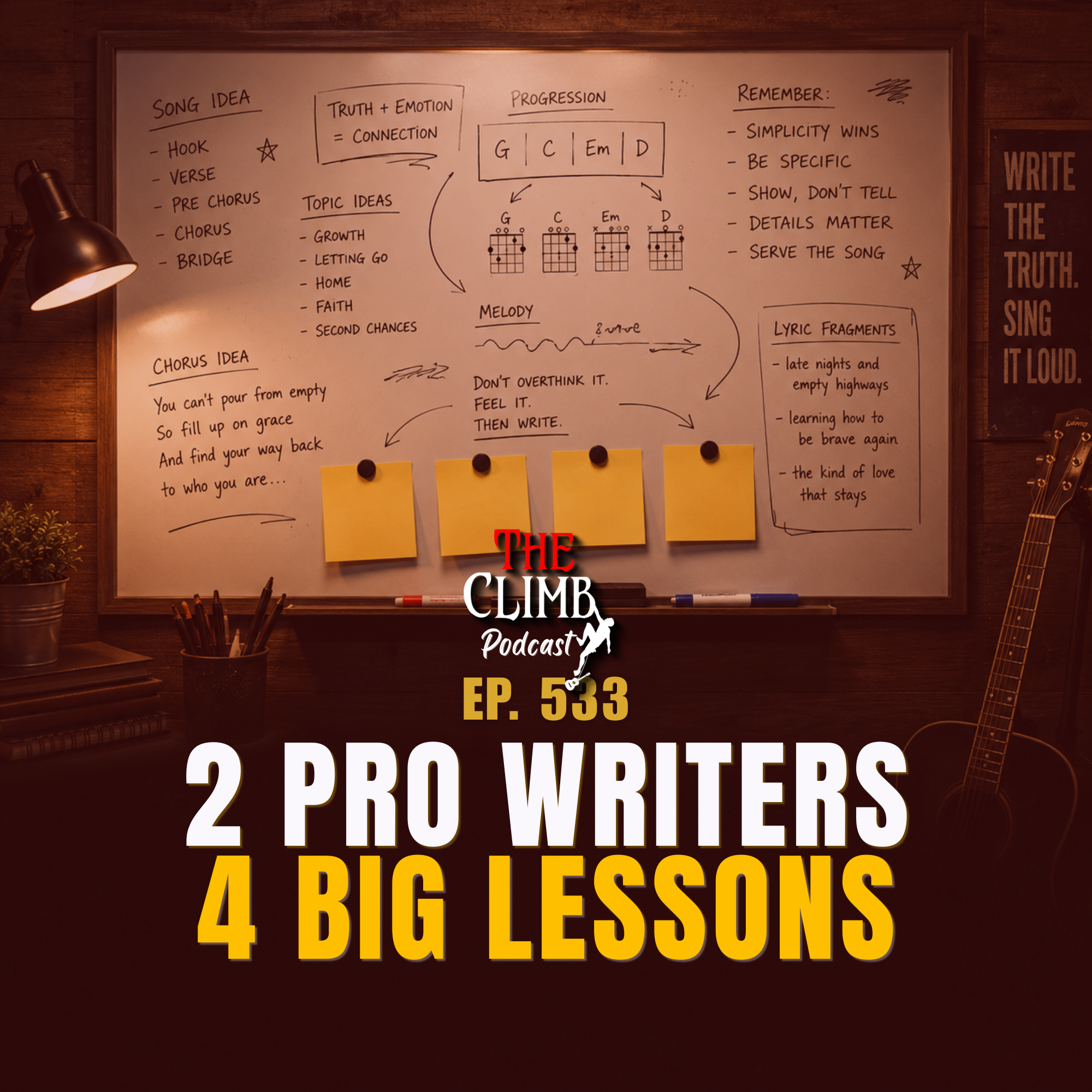 Ep 533: Two Pro Writers, Four Big Lessons