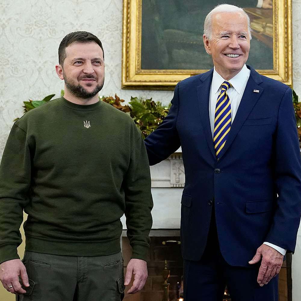 Zelensky Visit, Harris on Immigration, Adams and Robinson Scandals