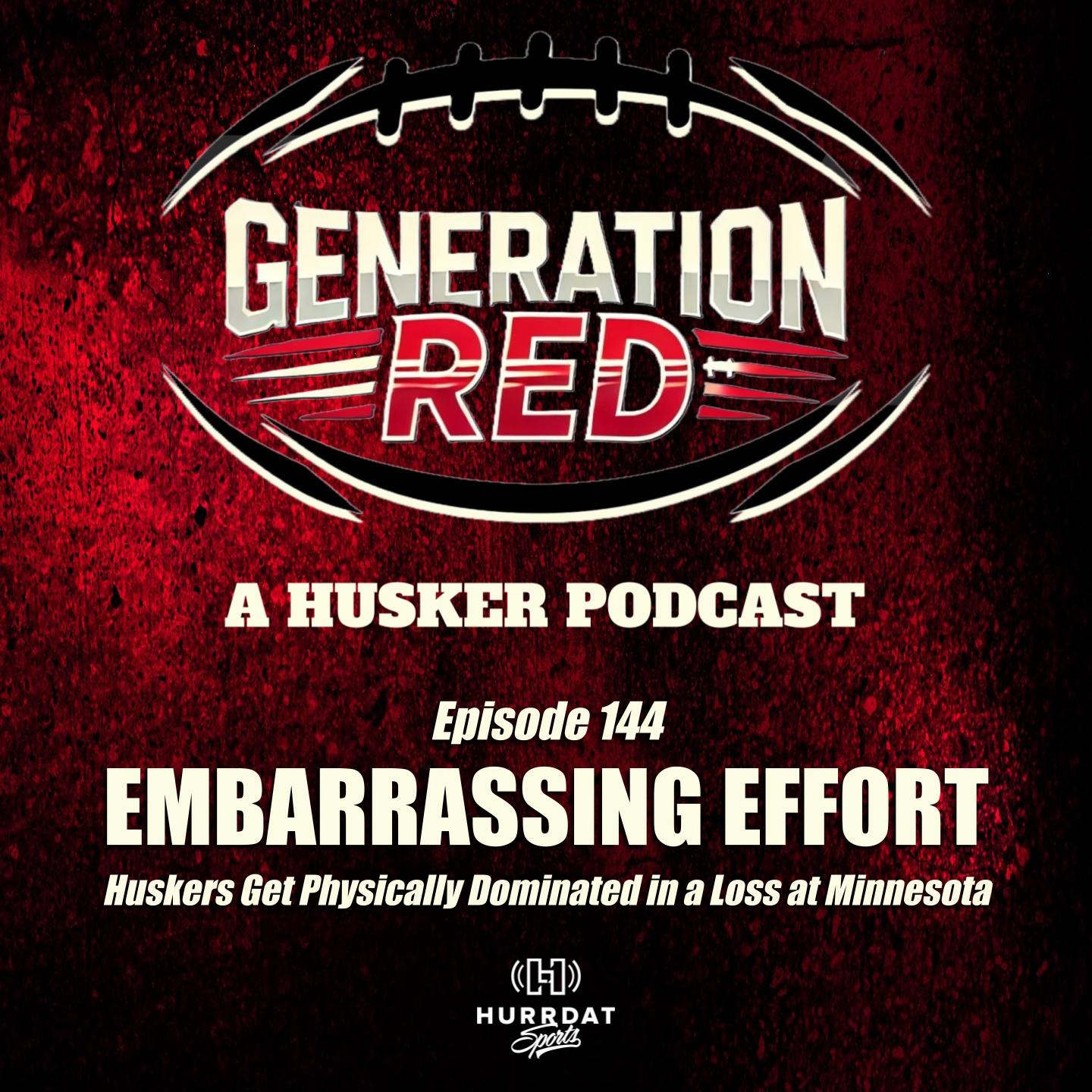 EMBARRASSING EFFORT: The Huskers Get Physically Dominated in a Loss at Minnesota