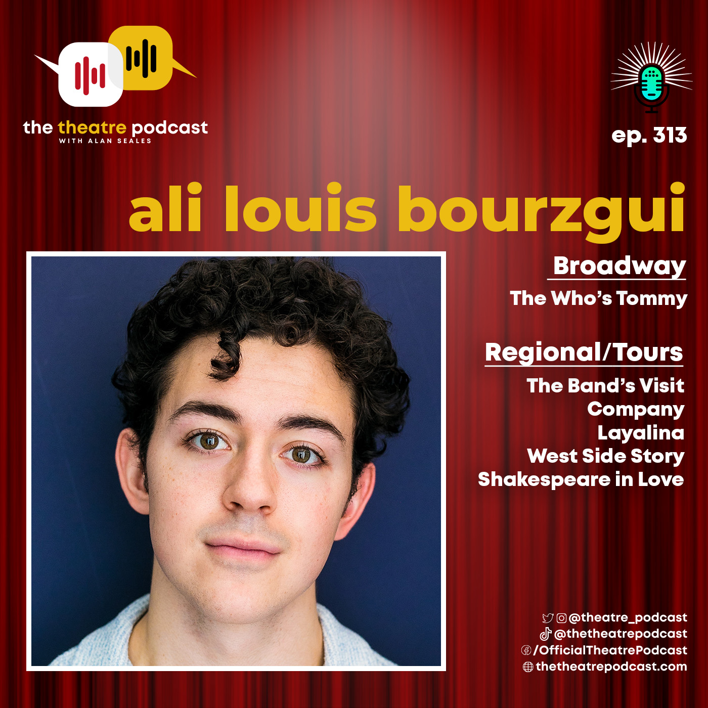 Ali Louis Bourzgui: Finding His Happy Place on Stage