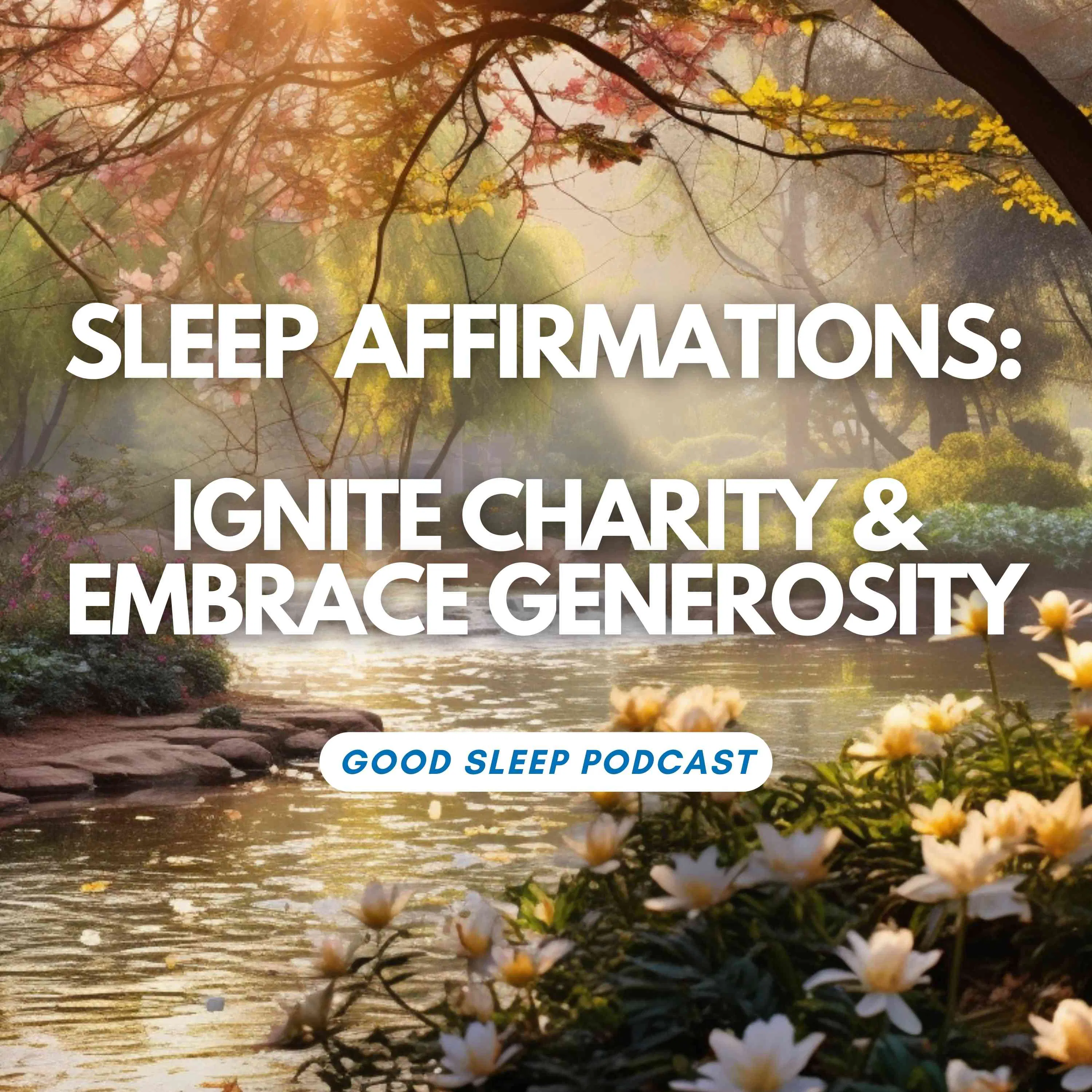The Spirit of Philanthropy: Sleep Affirmations for Generosity