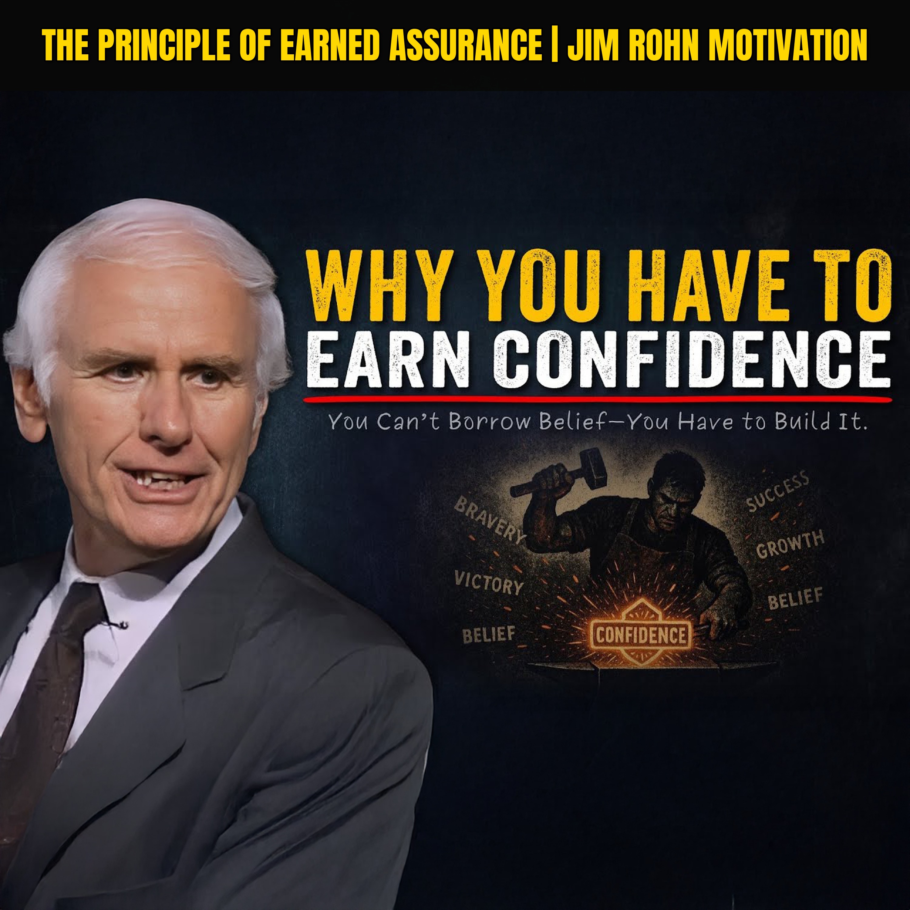 The Principle of Earned Assurance | Jim Rohn Motivation