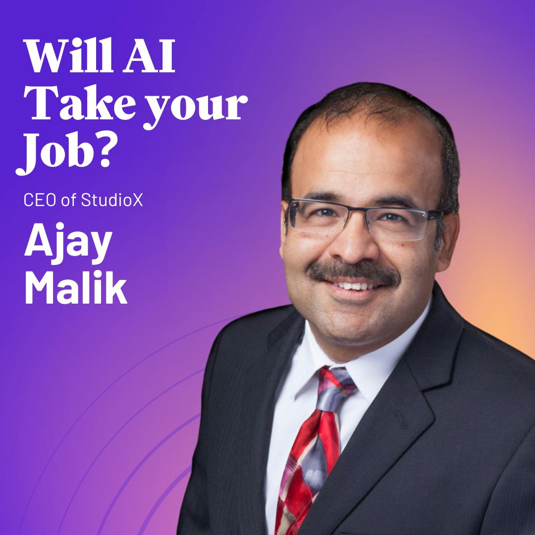 Will AI Take Your Job? | Ajay Malik Will AI Take Your Job? | Ajay Malik