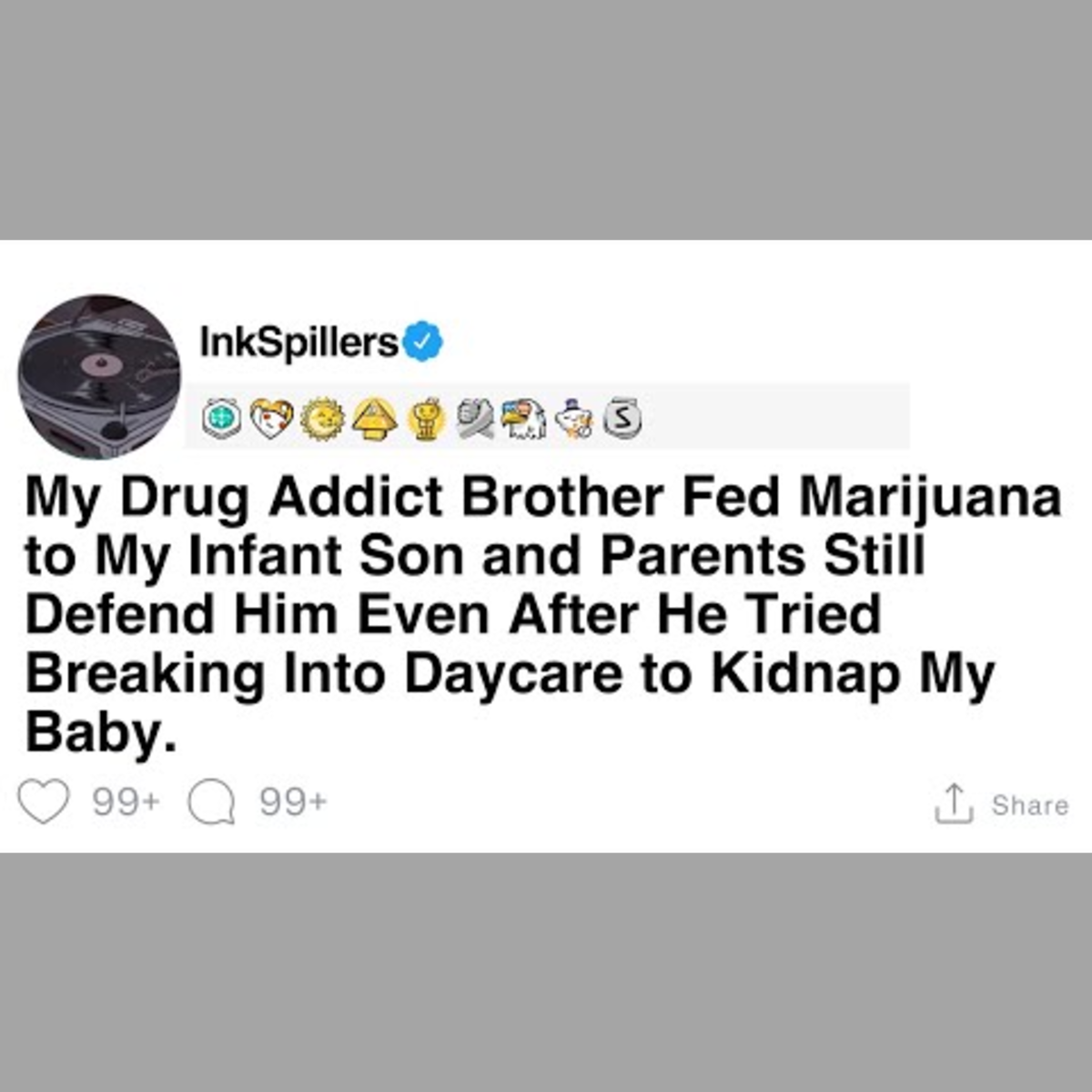 My Brother Gave Marijuana to My Baby and My Parents Still Defend Him