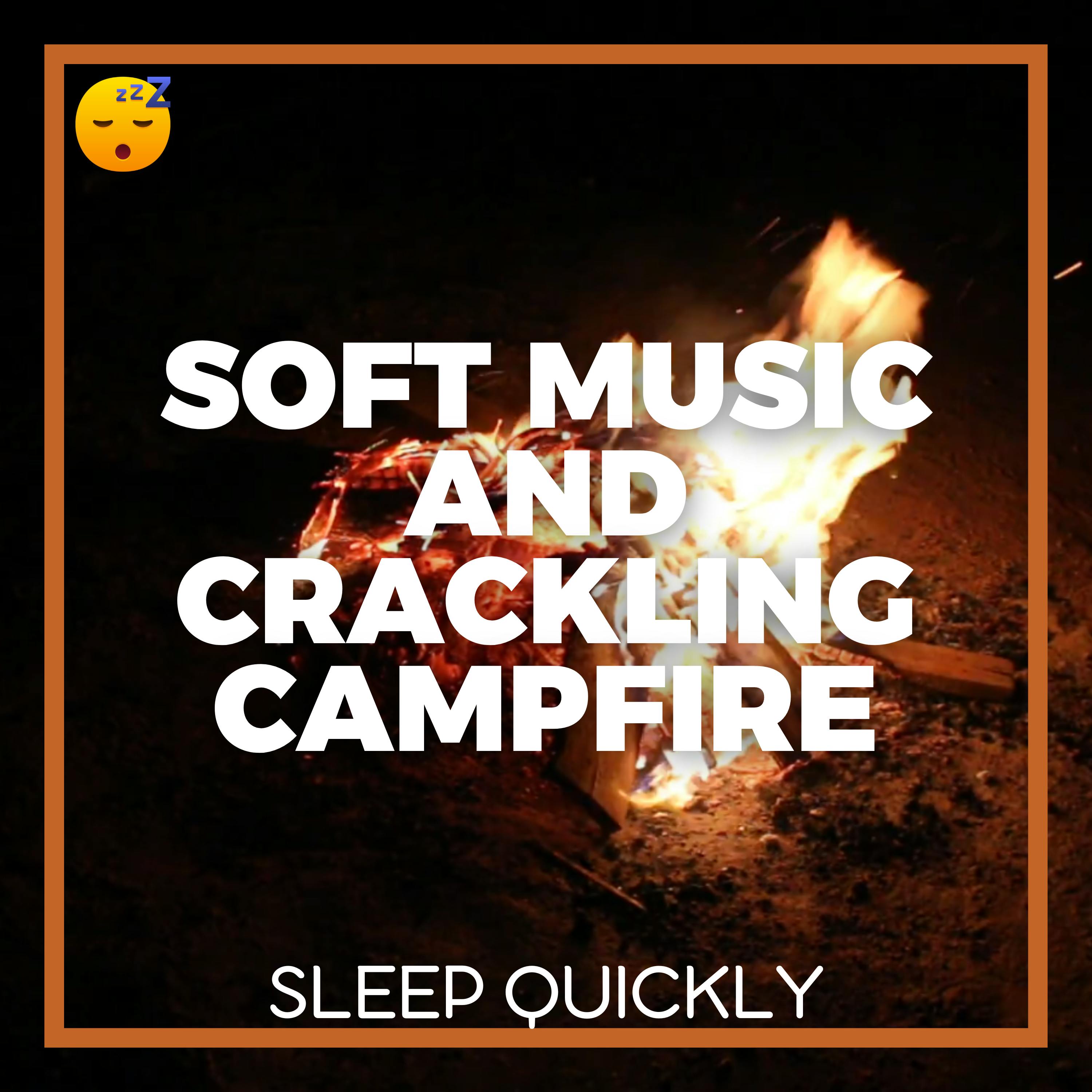 😴🔥🎵 Soft MUSIC and Crackling CAMPFIRE for a STRESS-FREE NIGHT episode artwork