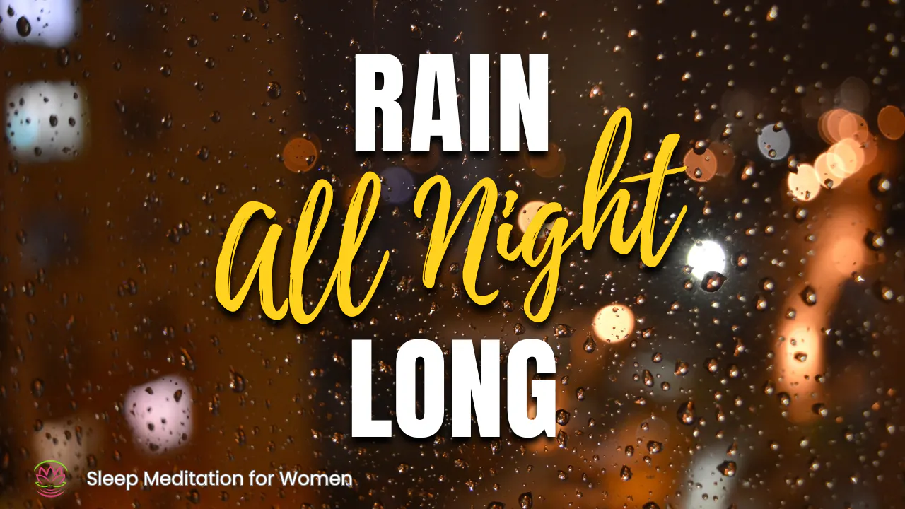 Night Rainstorm Sleep Sounds 🌧️ Relaxing Rain for Deep Sleep