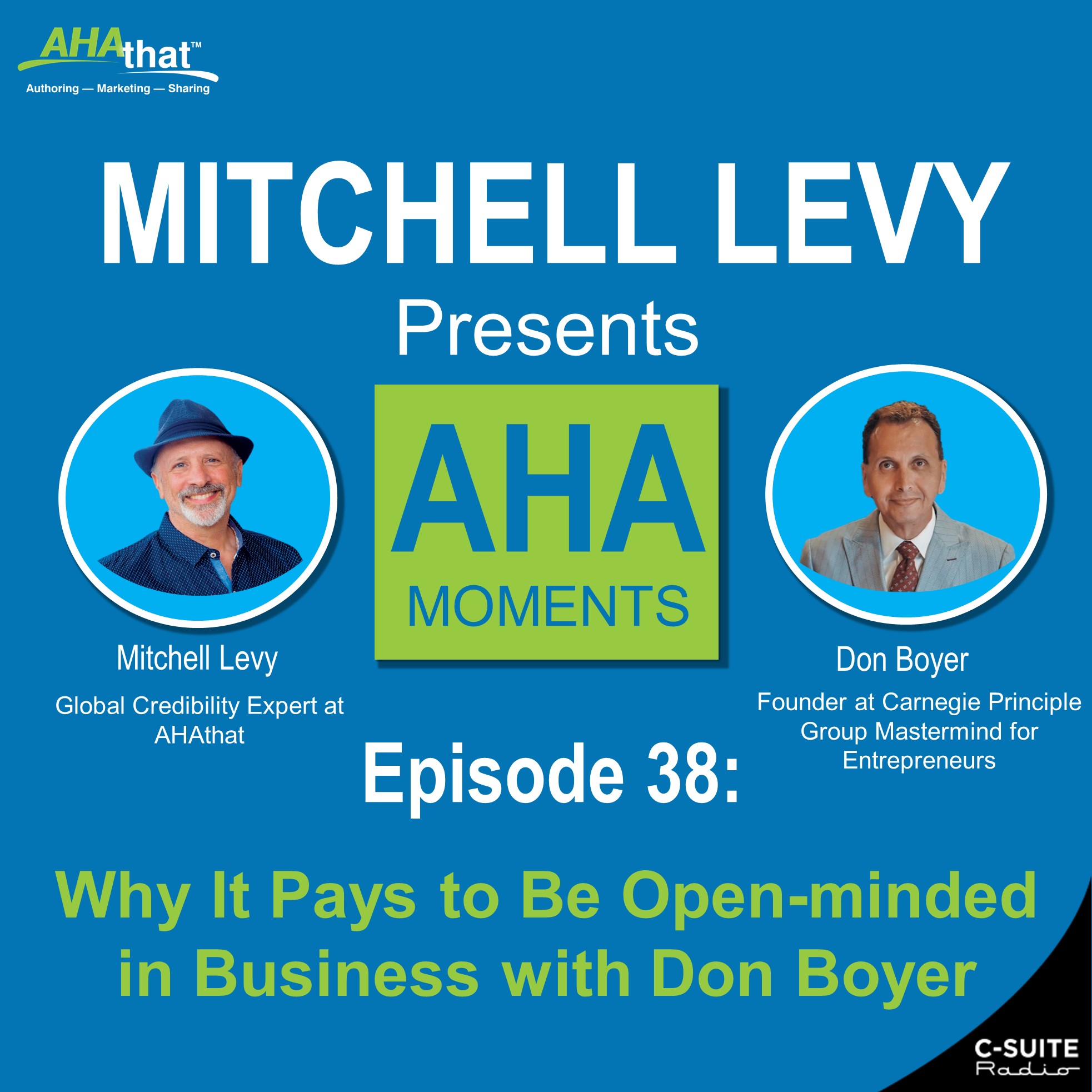 Mitchell Levy Presents AHA Moments