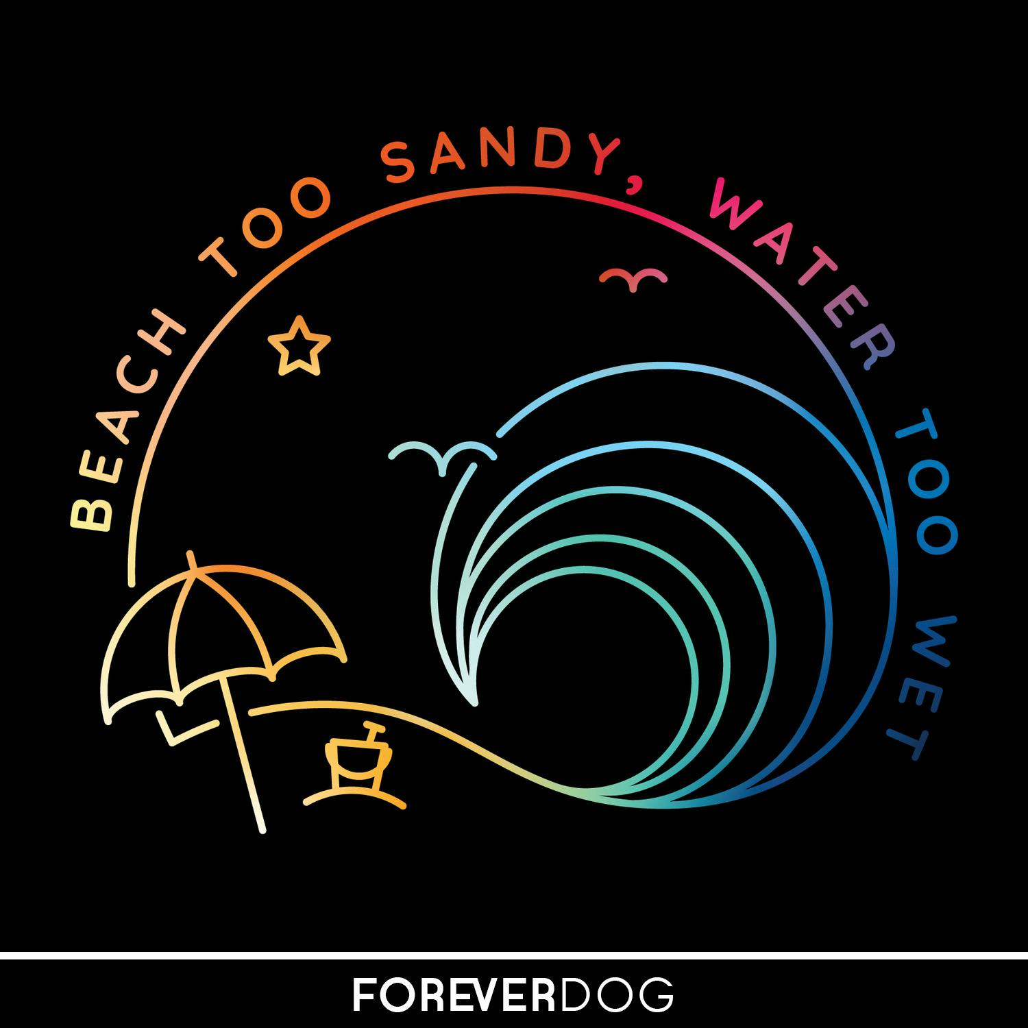 Beach Too Sandy, Water Too Wet podcast show image