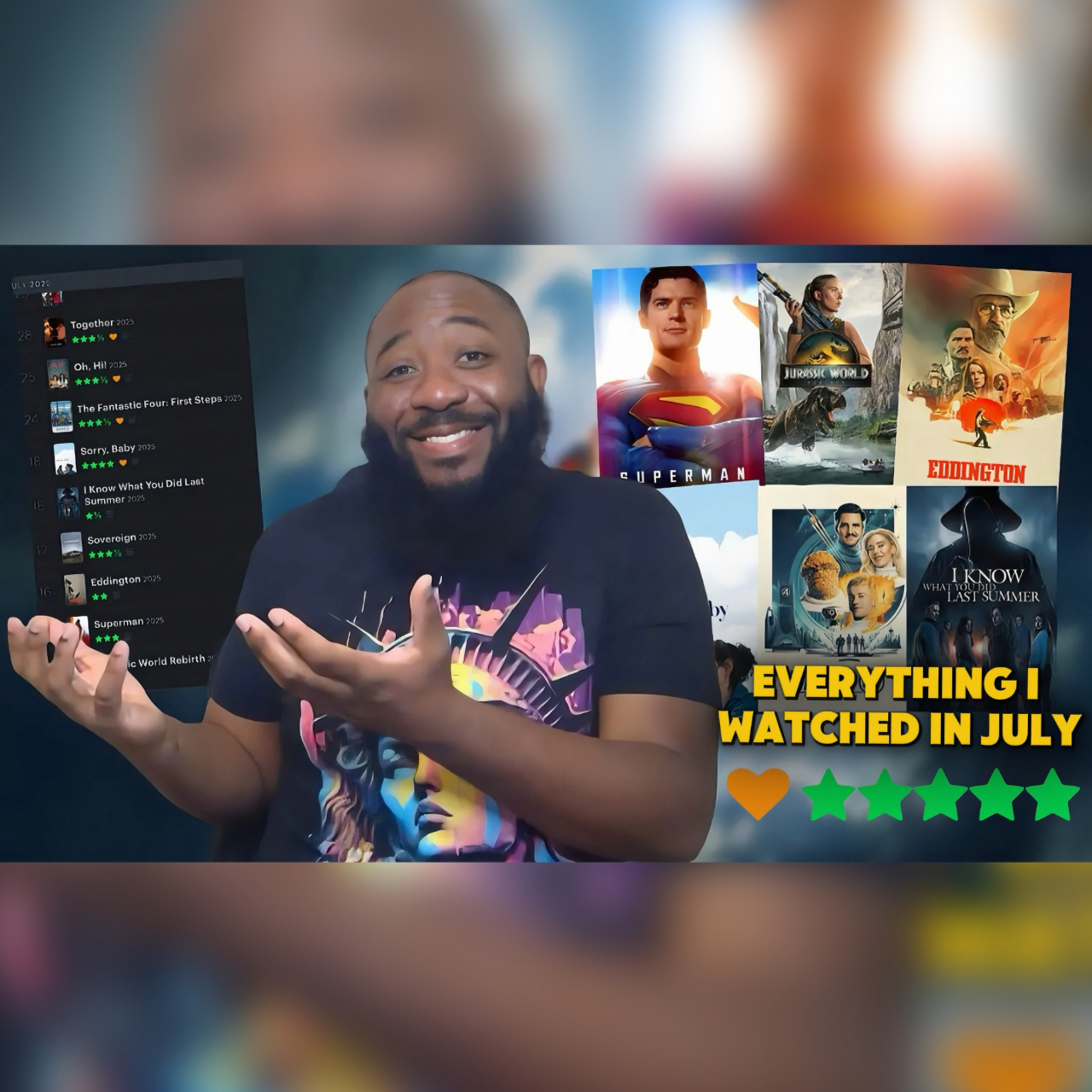 Everything I Watched in July 2025 | My Letterboxd Monthly Recap episode artwork