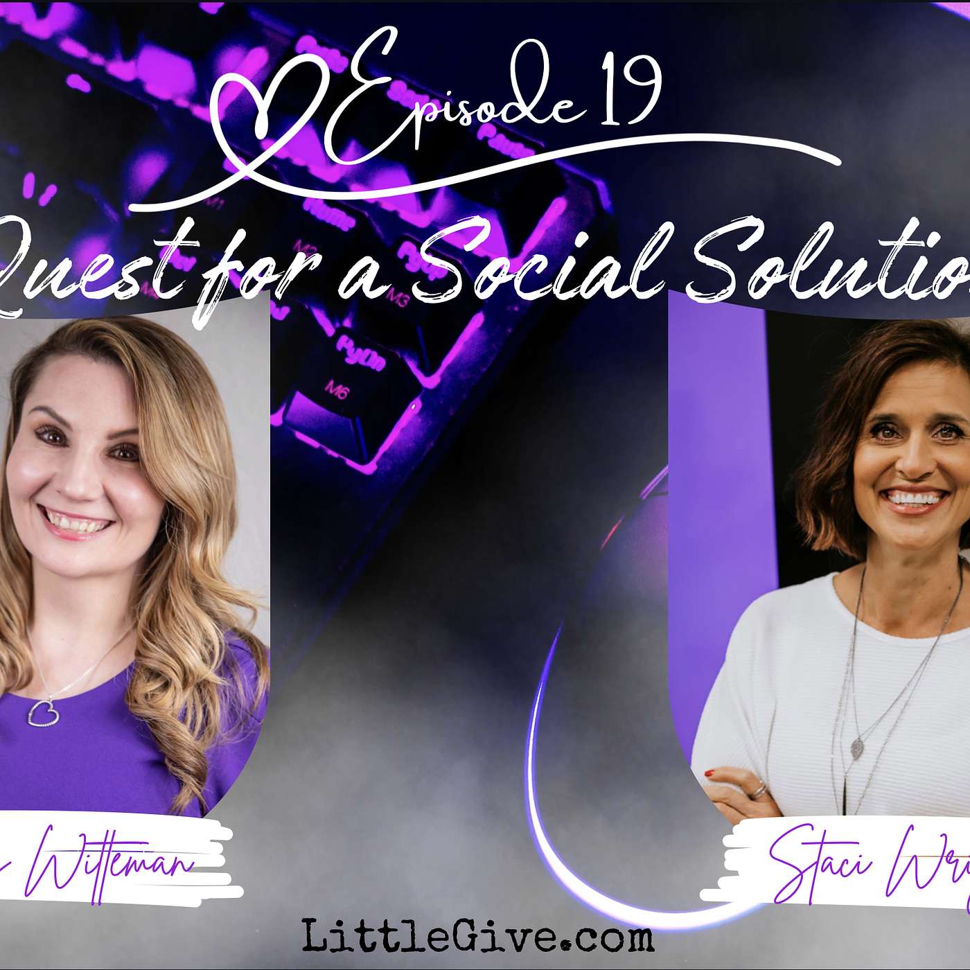 “Little Give” - Positive, Kindness, Giving, Nonprofit, Mindset, Positivity, Empowerment