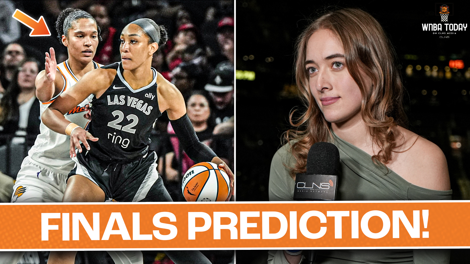 WNBA Finals Preview: PREDICTING who will win | WNBA Today on CLNS episode artwork
