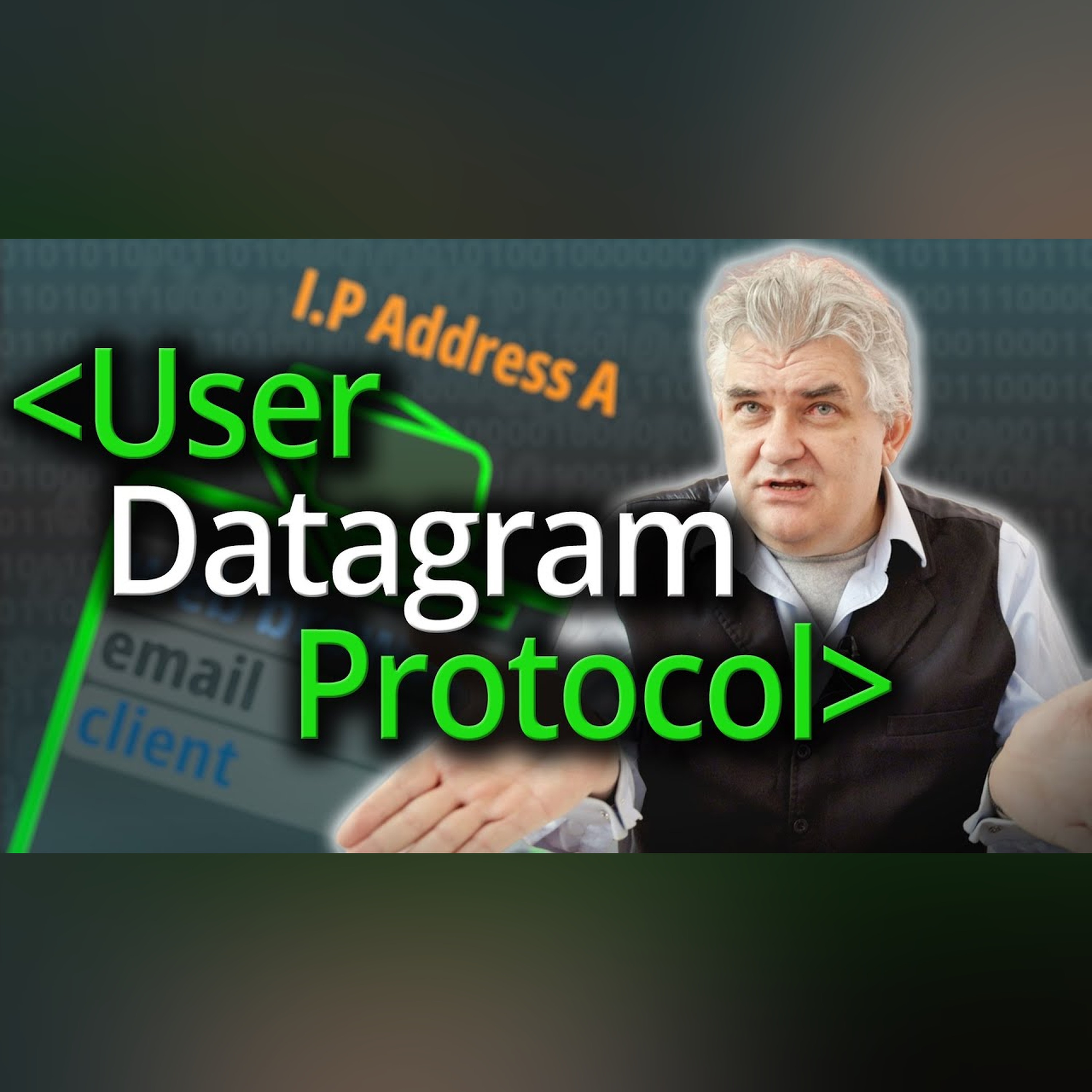Network Basics - Transport Layer and User Datagram Protocol Explained - Computerphile episode artwork