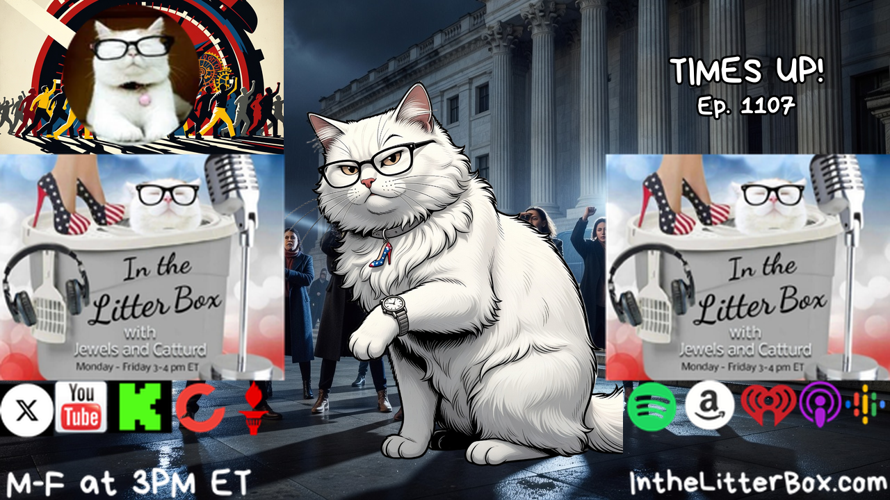 TIMES UP! | In the Litter Box w/ Jewels & Catturd – Ep. 1107 – 10/2/2026