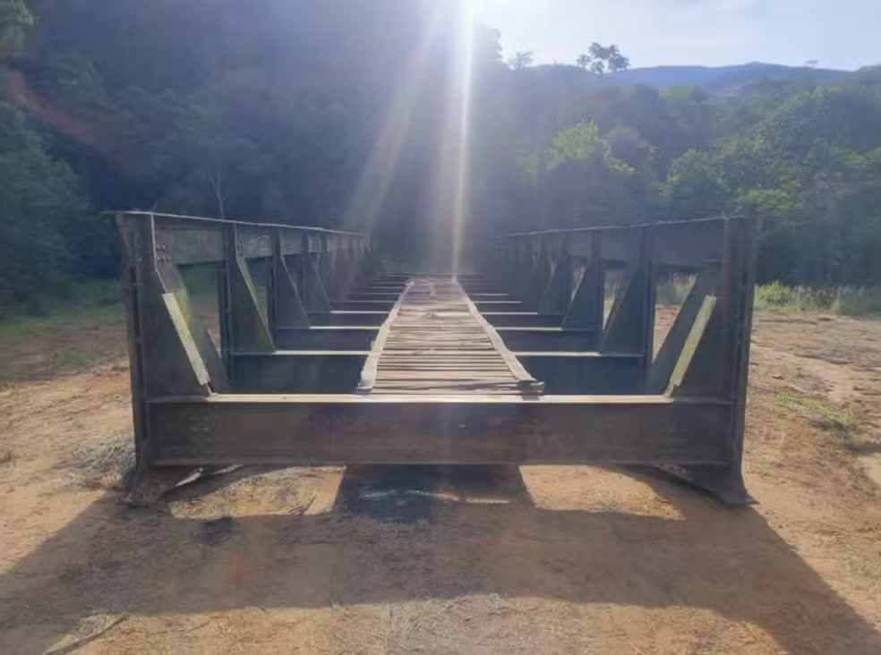 Ponte de aço furtada em Prados (MG) é encontrada a 140 km do local de origem episode artwork