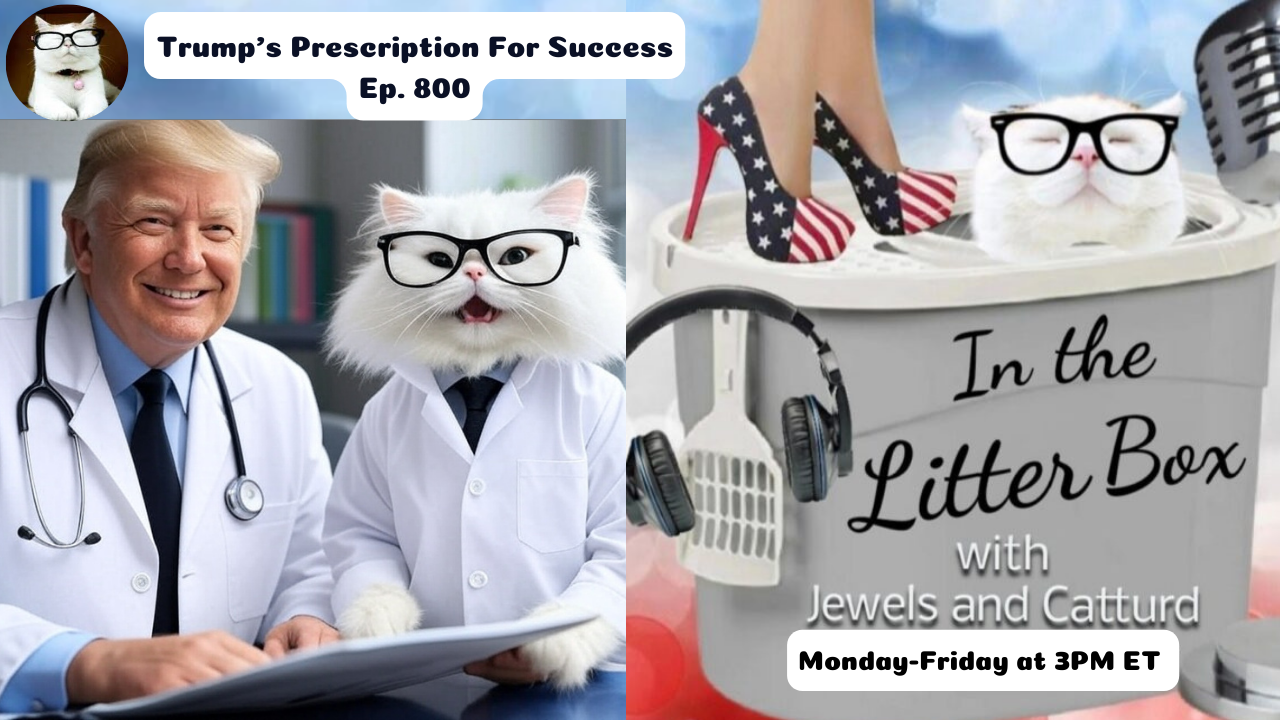 Trump's Prescription For Success | In the Litter Box w/ Jewels & Catturd – Ep. 800 – 5/12/2025