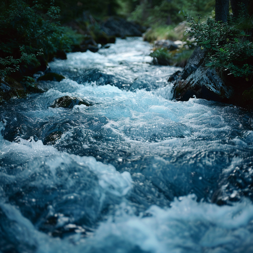 Beta Waves With Flowing River Best For Focus Concentration And Alertness