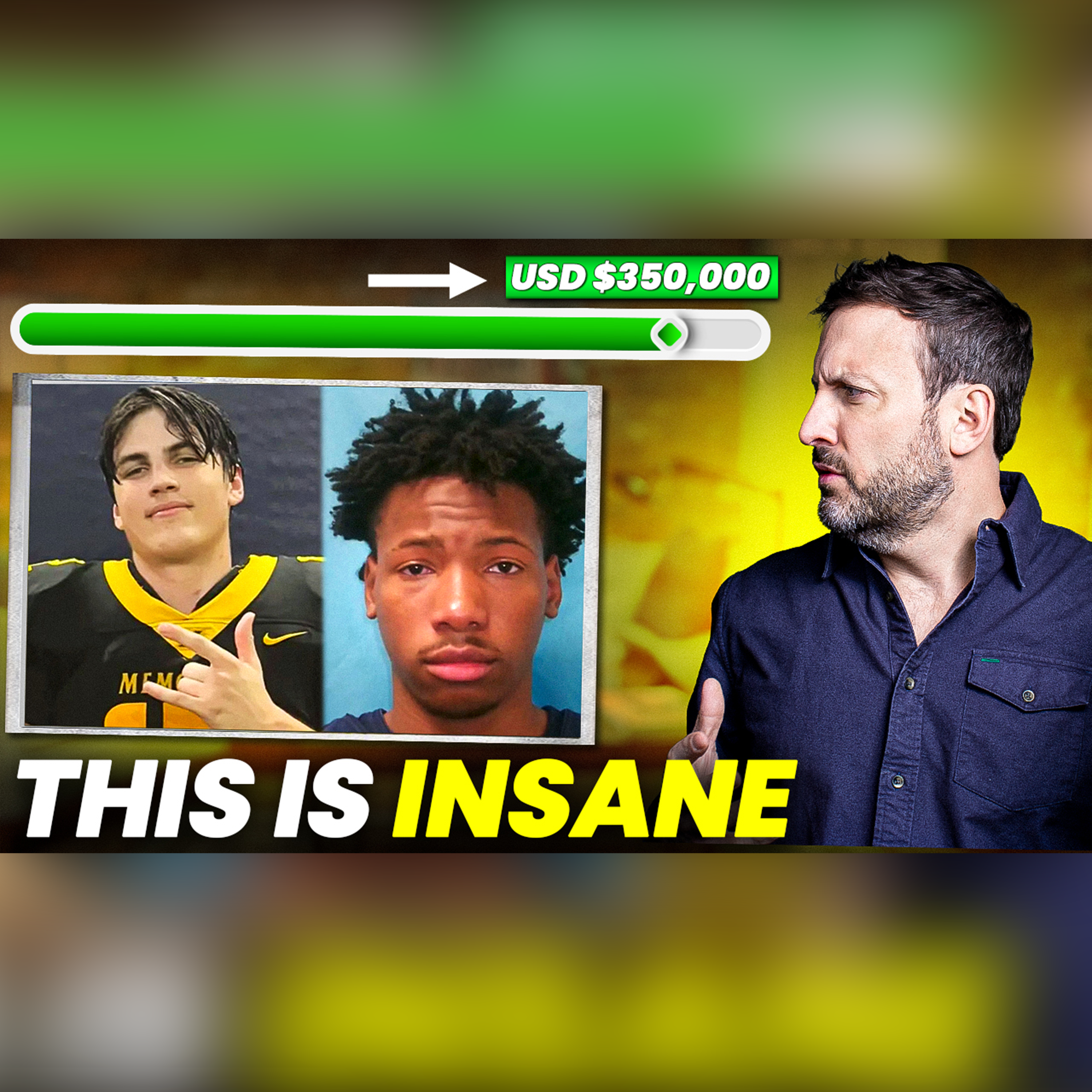 Division For Profit: Accused Murder's Fundraiser Reaches Over $300K + Armando Salguero & Eric Decker | episode artwork