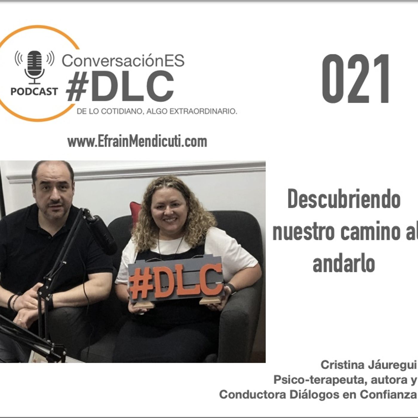 EntreMentorES #DLC 021 con Cristina Jauregui episode artwork