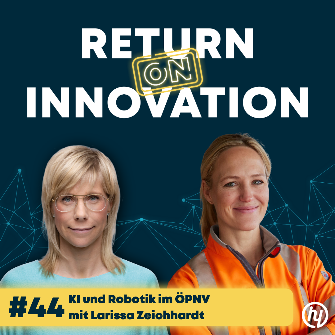 KI und Robotik im ÖPNV mit Larissa Zeichhardt: Wie die LAT Gruppe durch smarte Kameras und Laufroboter Innovation rund um die Schiene vorantreibt (#044)