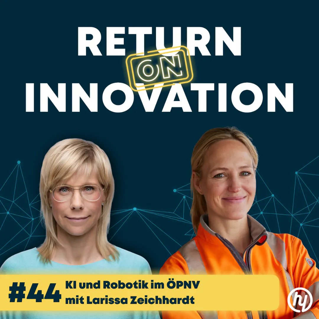 KI und Robotik im ÖPNV mit Larissa Zeichhardt: Wie die LAT Gruppe durch smarte Kameras und Laufroboter Innovation rund um die Schiene vorantreibt (#044) KI und Robotik im ÖPNV mit Larissa Zeichhardt: Wie die LAT Gruppe durch smarte Kameras und Laufroboter Innovation rund um die Schiene vorantreibt (#044)