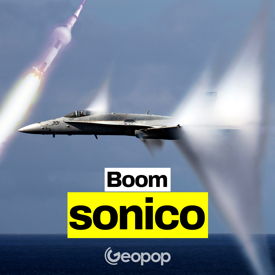 122 - Perché sentiamo il boom sonico e cos’è di preciso? Gli aspetti fisici del fenomeno