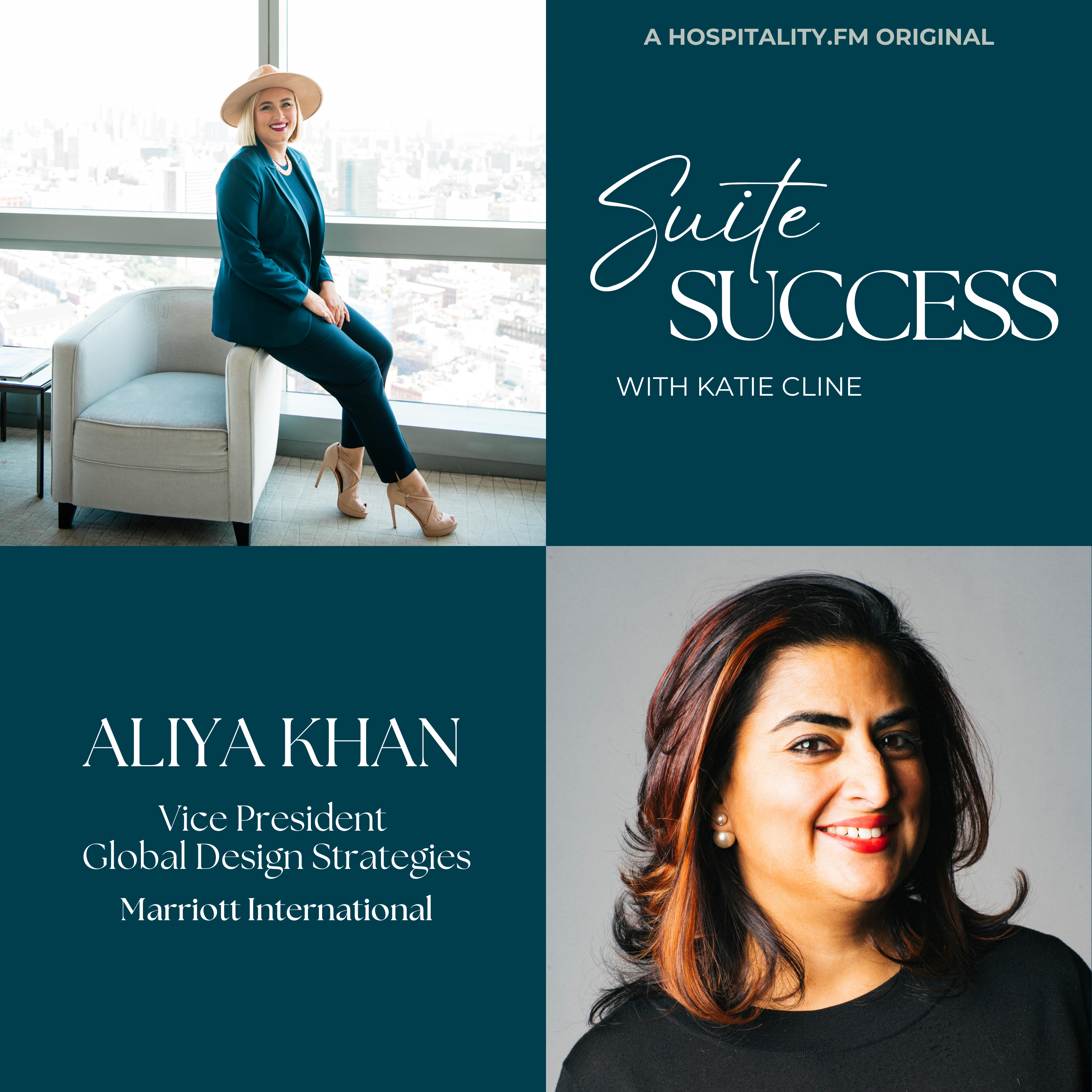 Designing Success: Hospitality Design Secrets from Global Marriott VP, Aliya Khan episode artwork