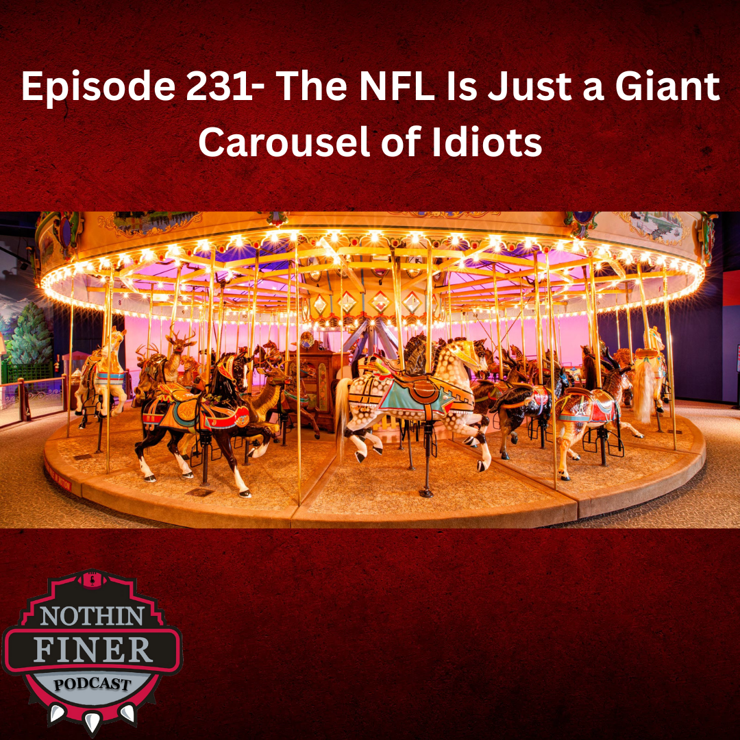 Episode 231- The NFL Is Just A Giant Carousel Of Idiots episode artwork