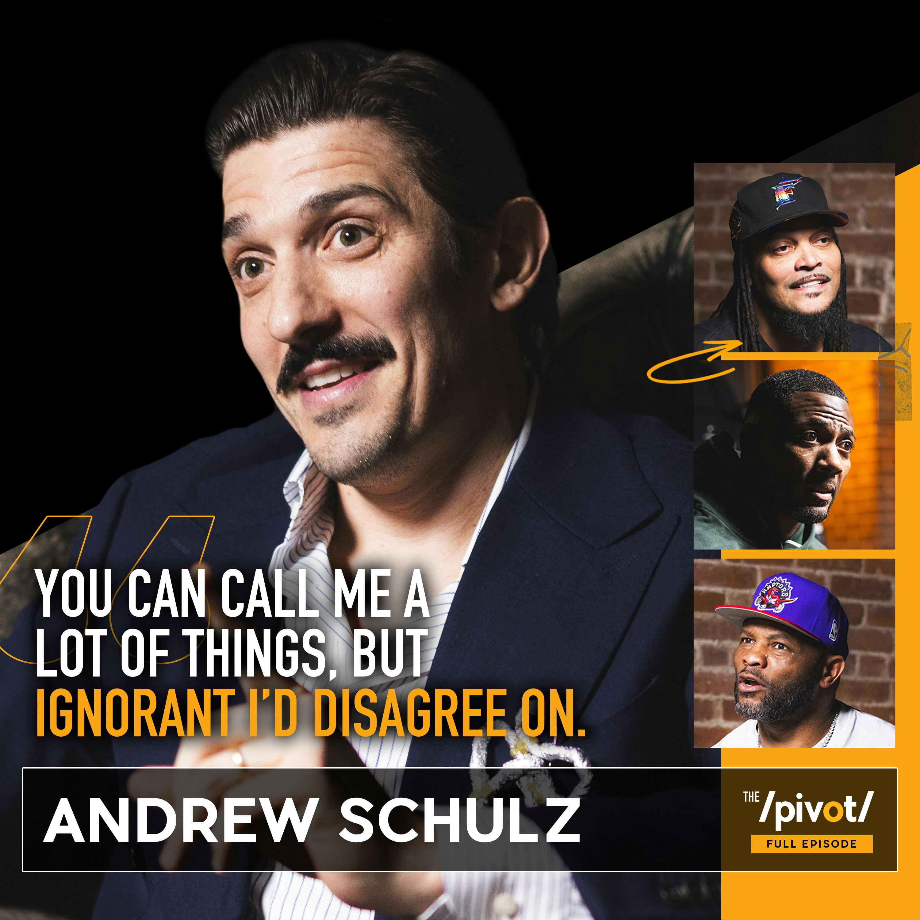 Andrew Schulz and Ryan Clark address their public disagreement, sharing the importance of uncomfortable conversations in growth, intent vs impact in comedy, personal struggles and Andrew's comments on black women explained.