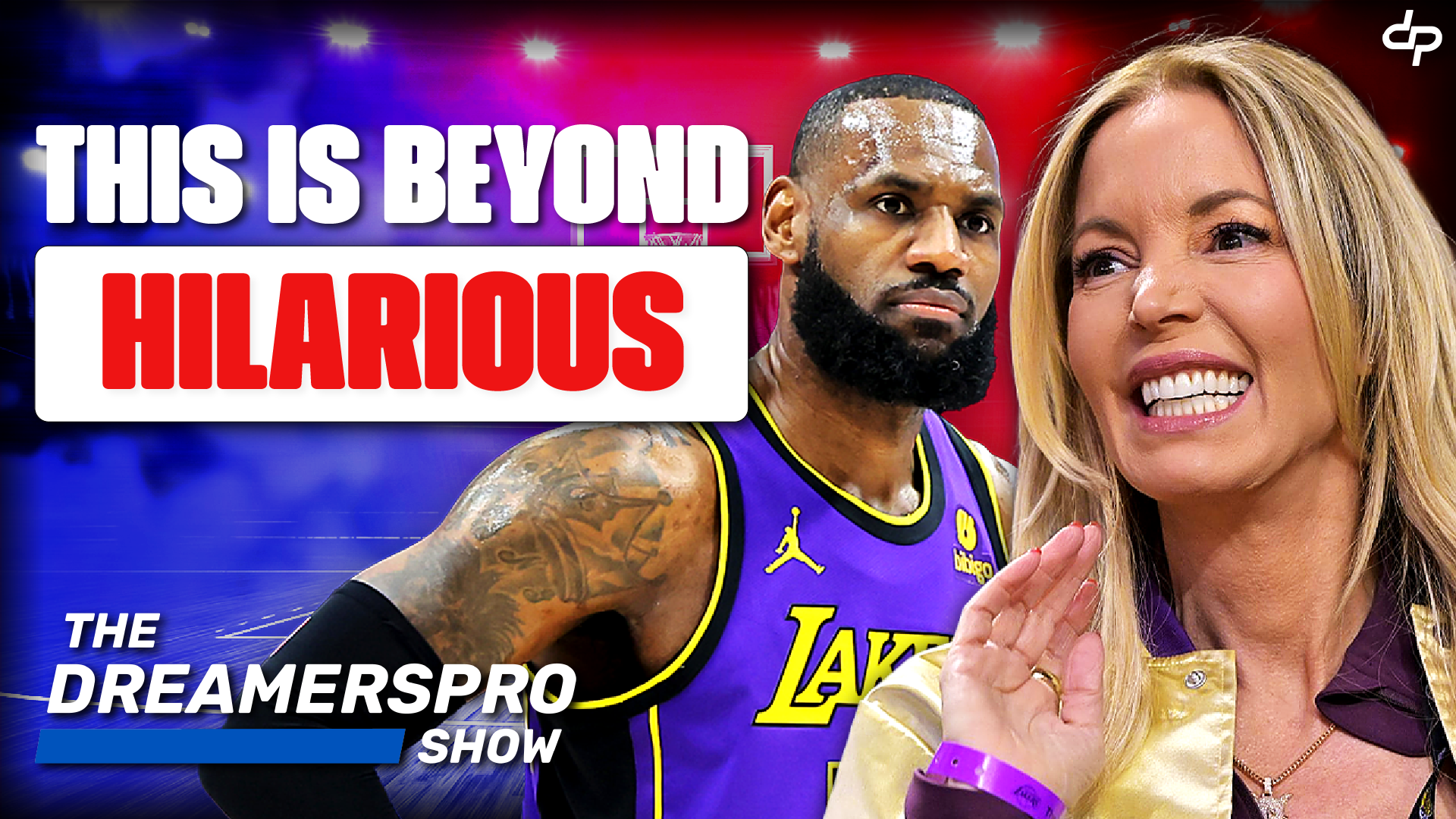 Jeanie Buss Laughs at the Idea of the Los Angeles Lakers Giving LeBron James a Statue, Cam Newton Checks Rich Paul Over Jordan and Kobe Comments, Kenny Smith Shuts Down ESPN Narrative, Kevin Garnett Snaps on LeBron Over the Lakers Game Ball Drama episode artwork