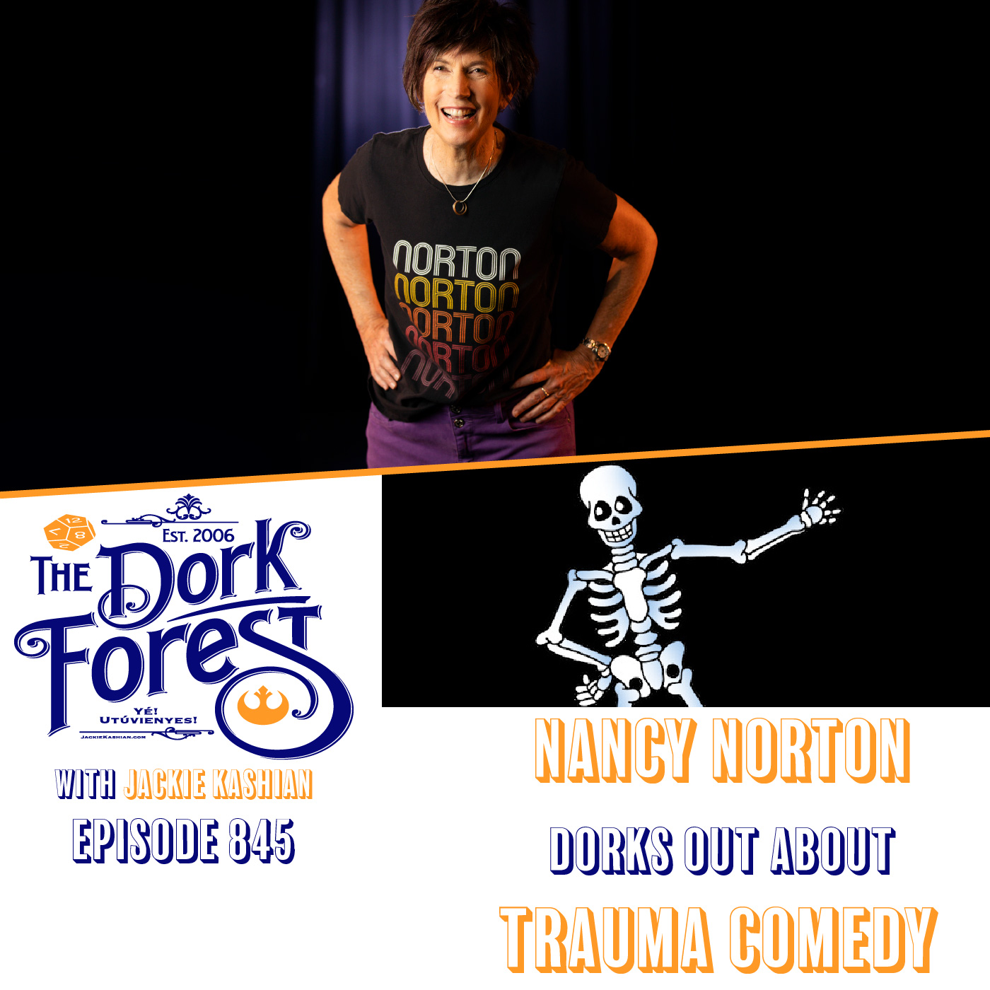 Nancy Norton and Trauma comedy – EP 845