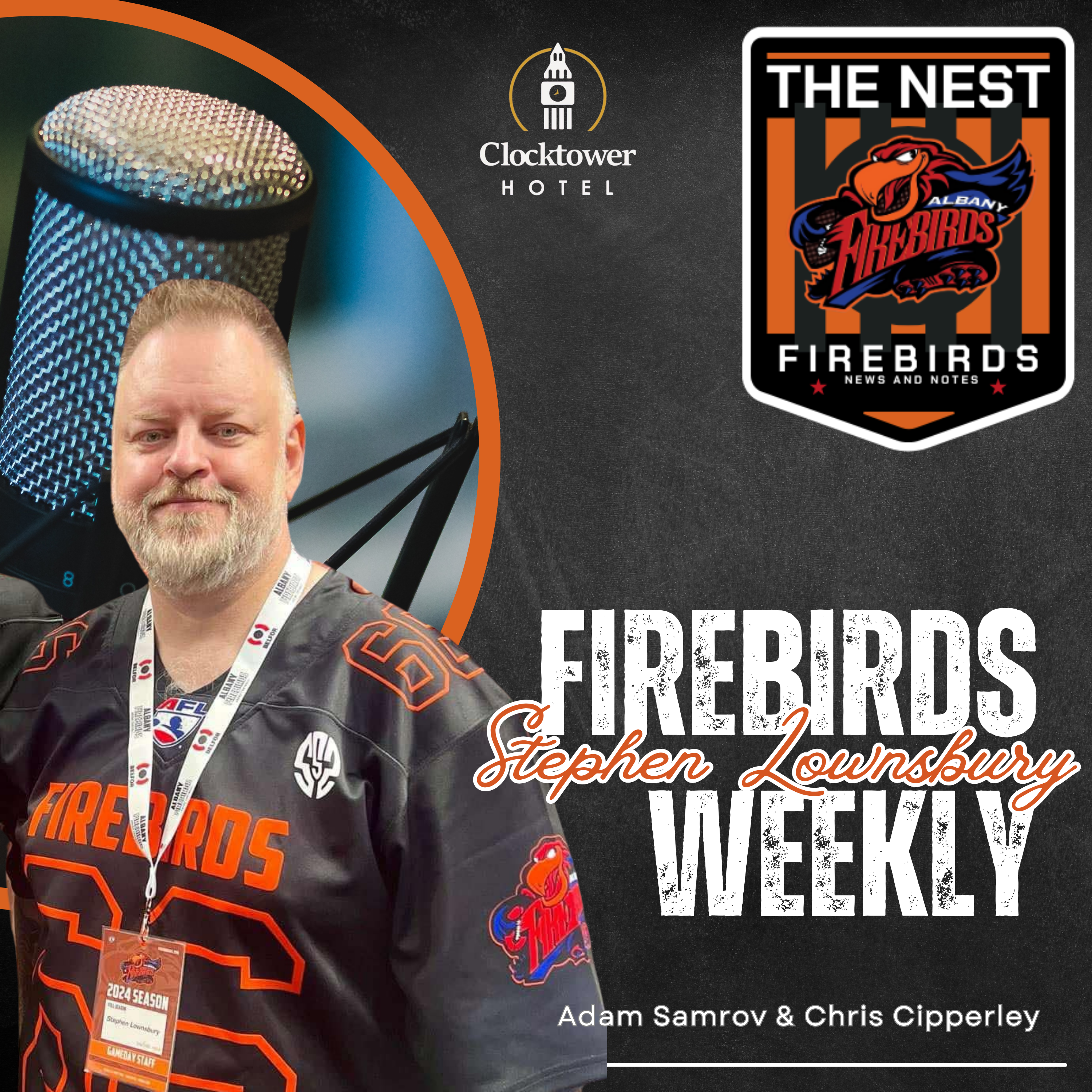 Firebirds Weekly: Stephen Lownsbury episode artwork