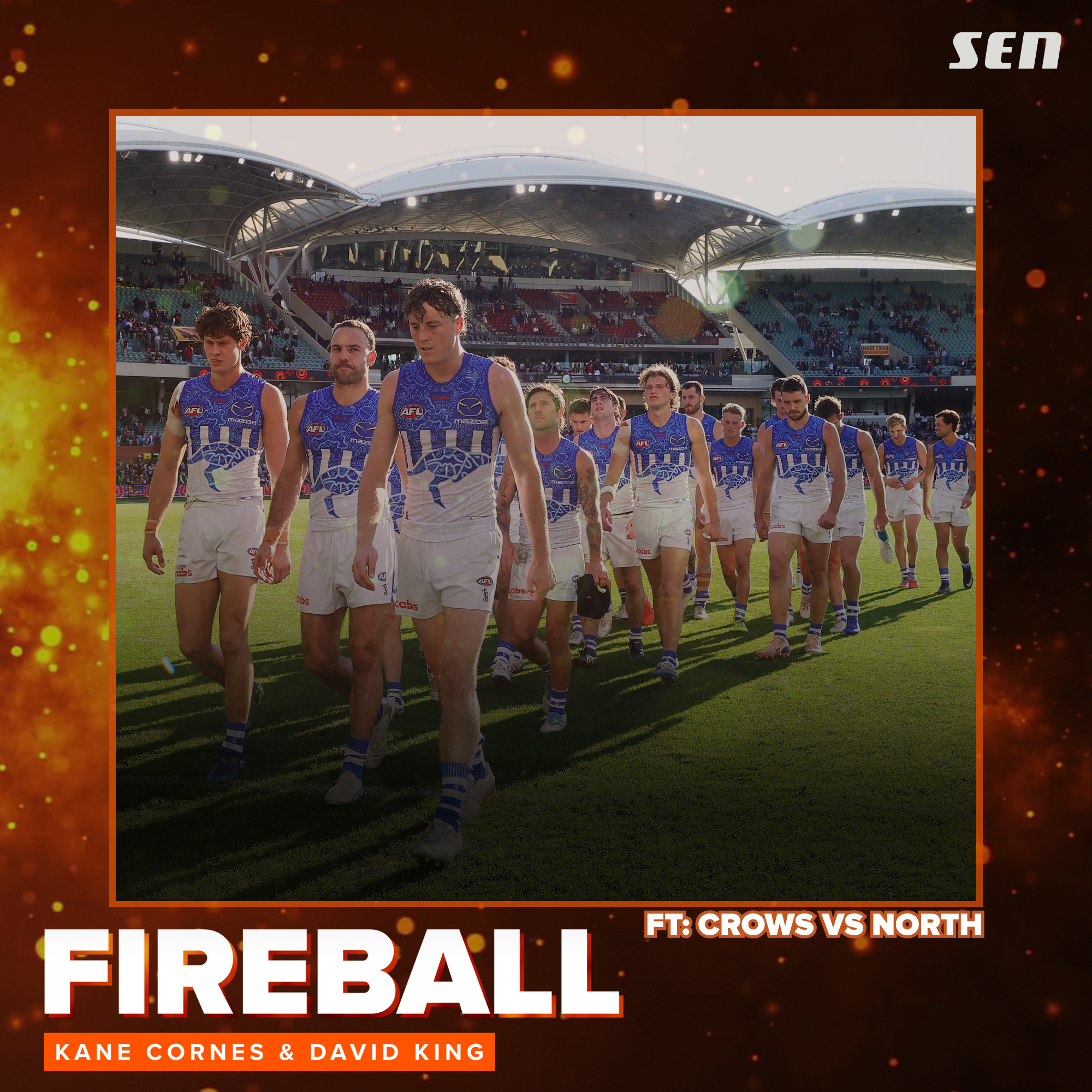 "Is there any danger of the key posts holding up?" | First Thoughts - Adelaide vs North Melbourne (18.05.26) episode artwork