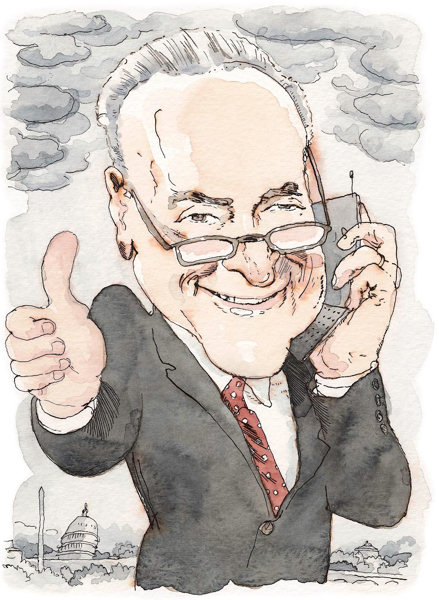 Can Chuck Schumer lead??