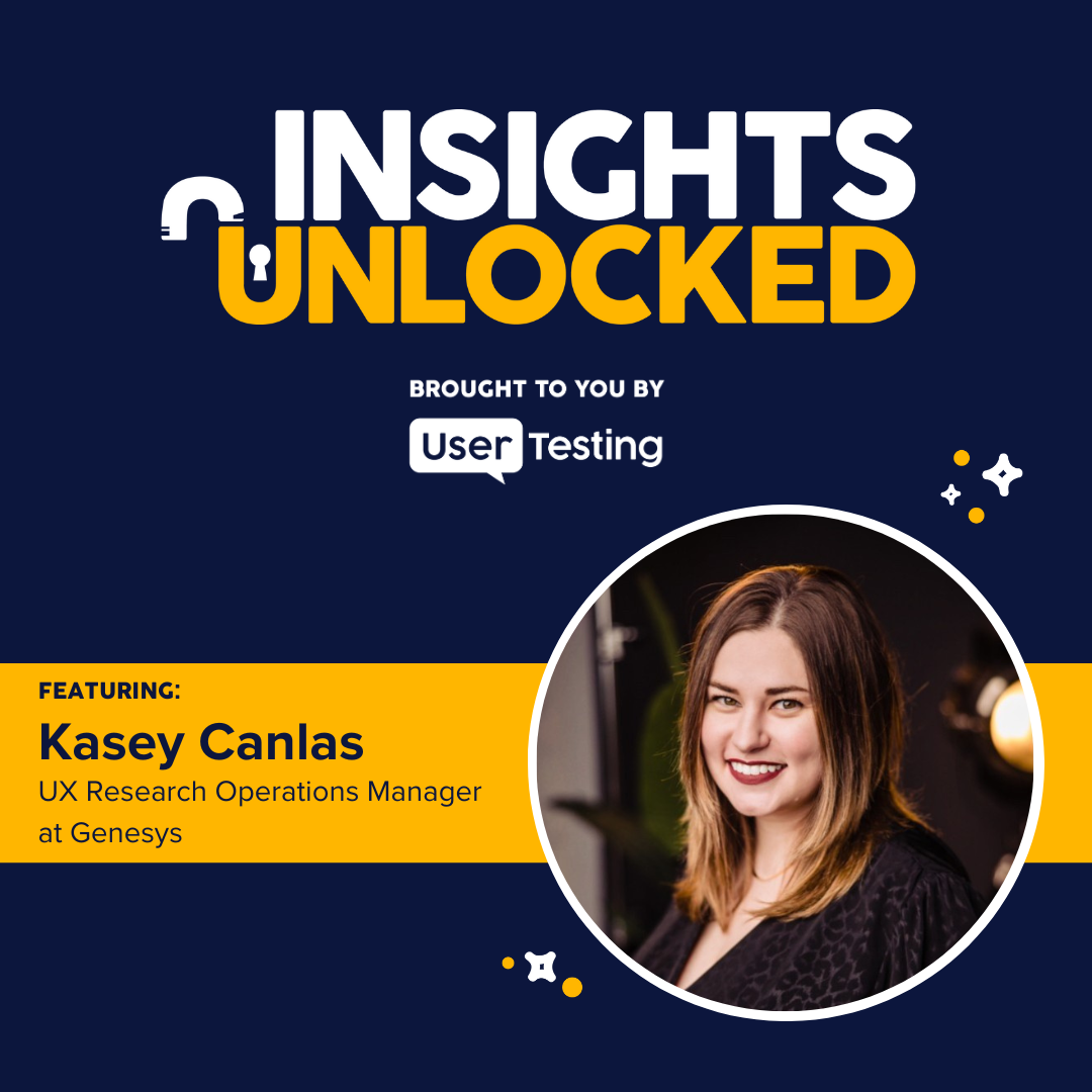 Unlocking collaboration: Kasey Canlas from Genesys on leveraging internal expertise in UX research